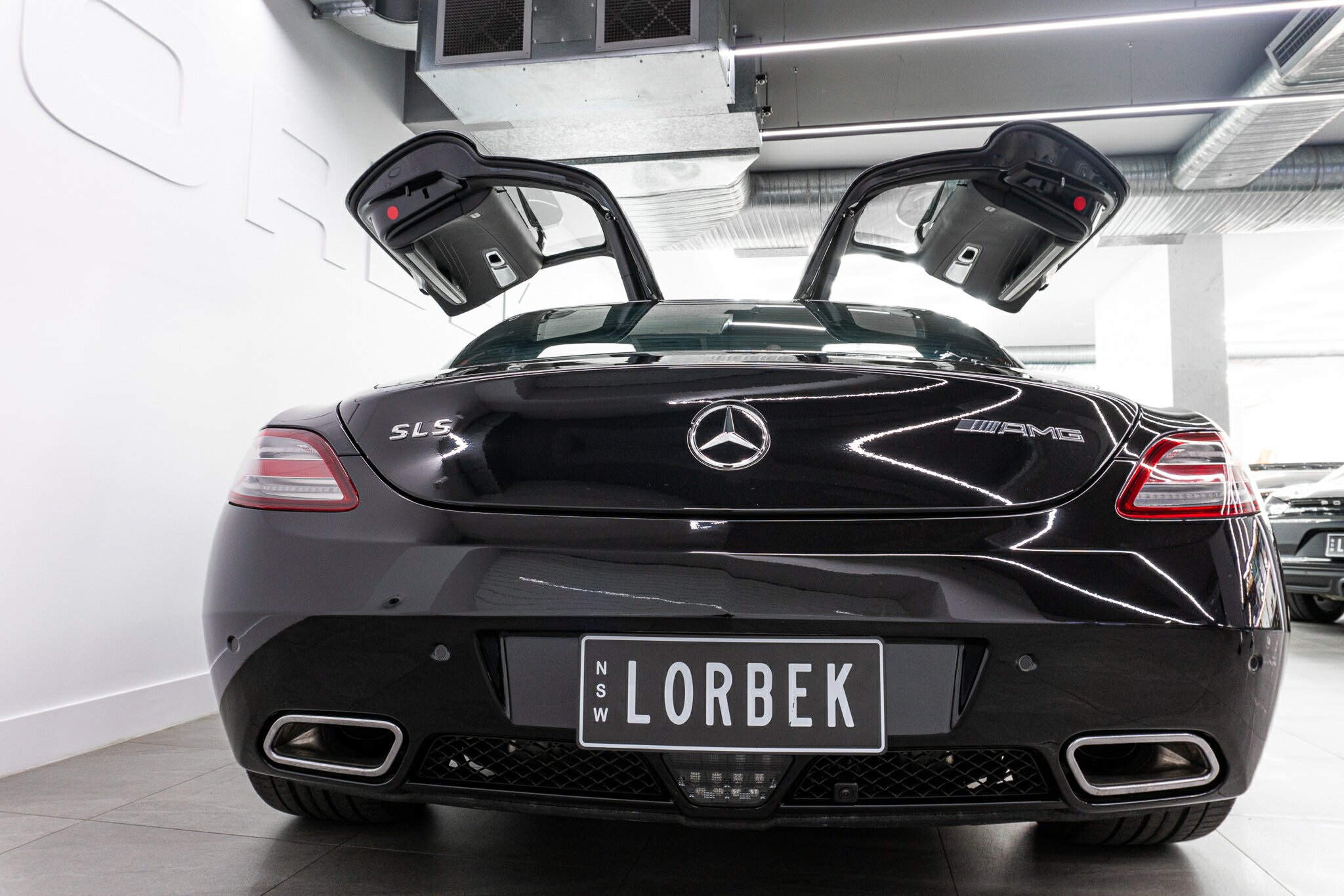 2010 MERCEDES-BENZ SLS 197 AMG 7 SP AUTO DIRECT SHIFT 2D COUPE