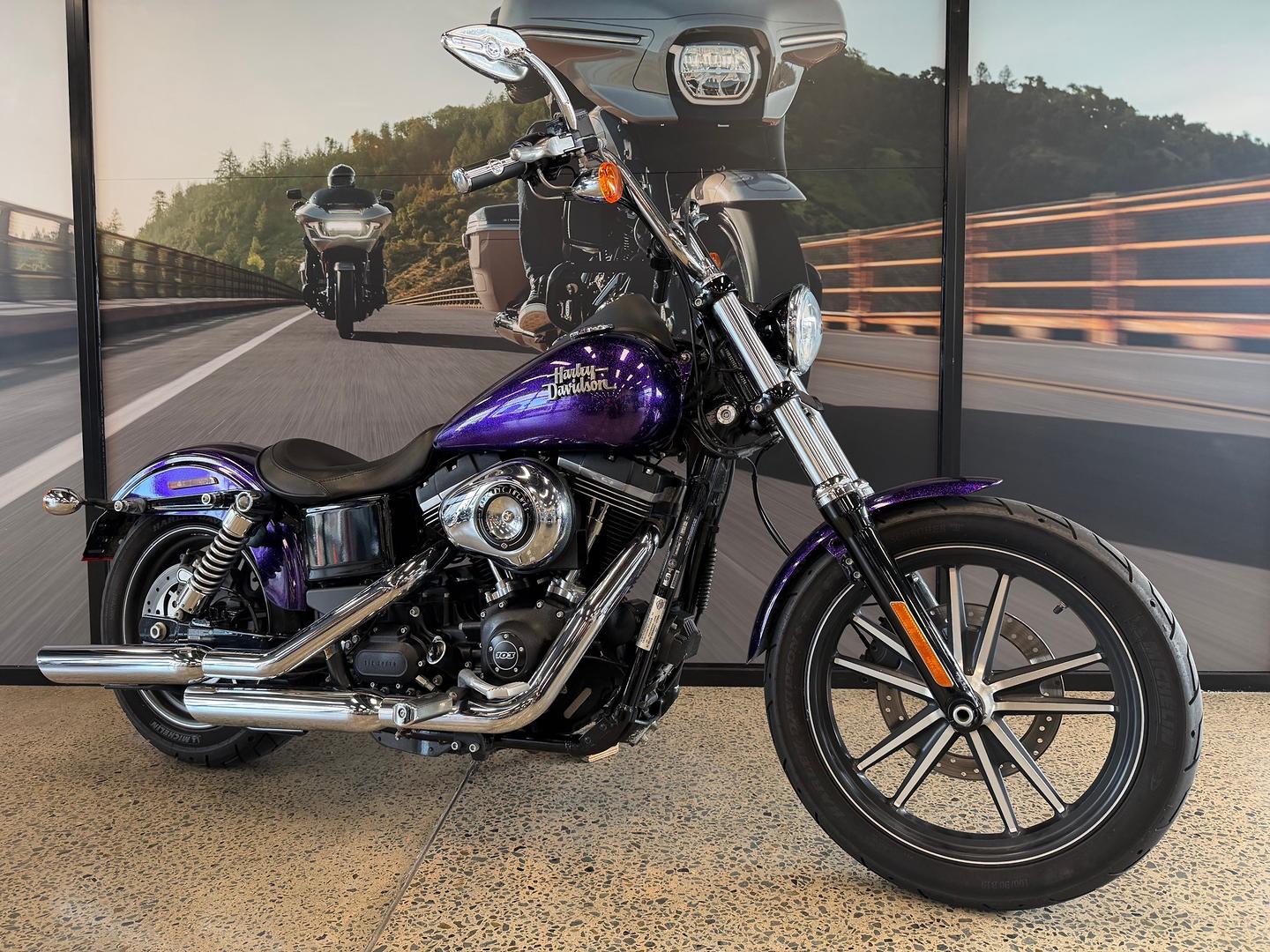 2014 HARLEY-DAVIDSON FXDB DYNA STREET BOB 103 CRUISER