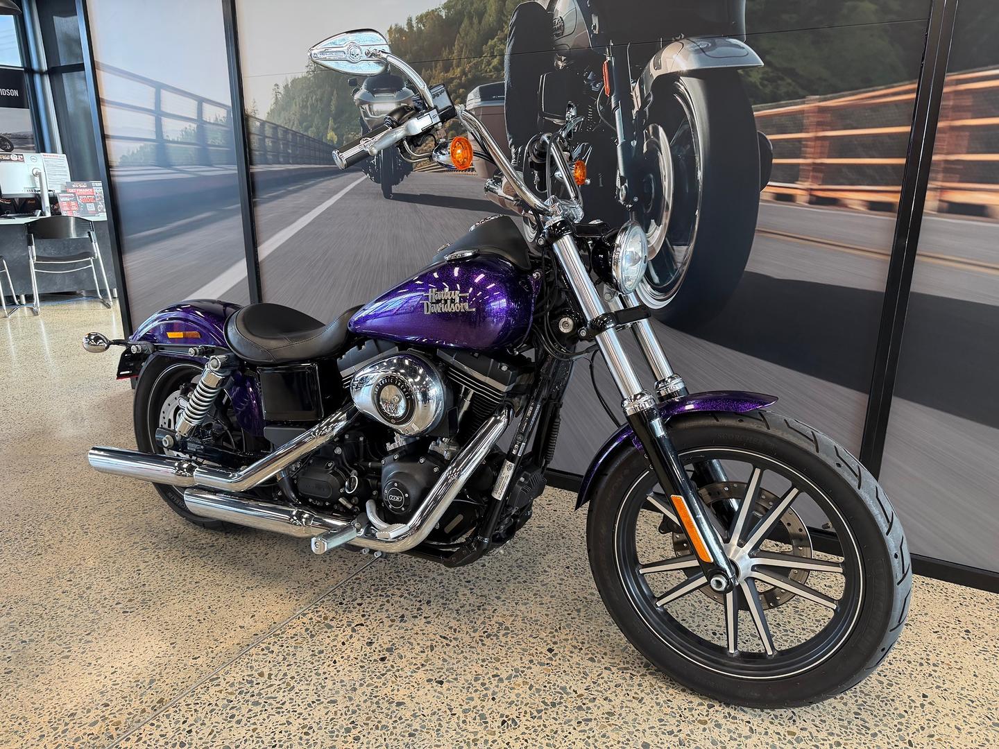 2014 HARLEY-DAVIDSON FXDB DYNA STREET BOB 103 CRUISER