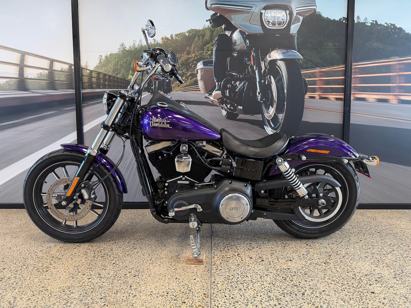2014 HARLEY-DAVIDSON FXDB DYNA STREET BOB 103 CRUISER