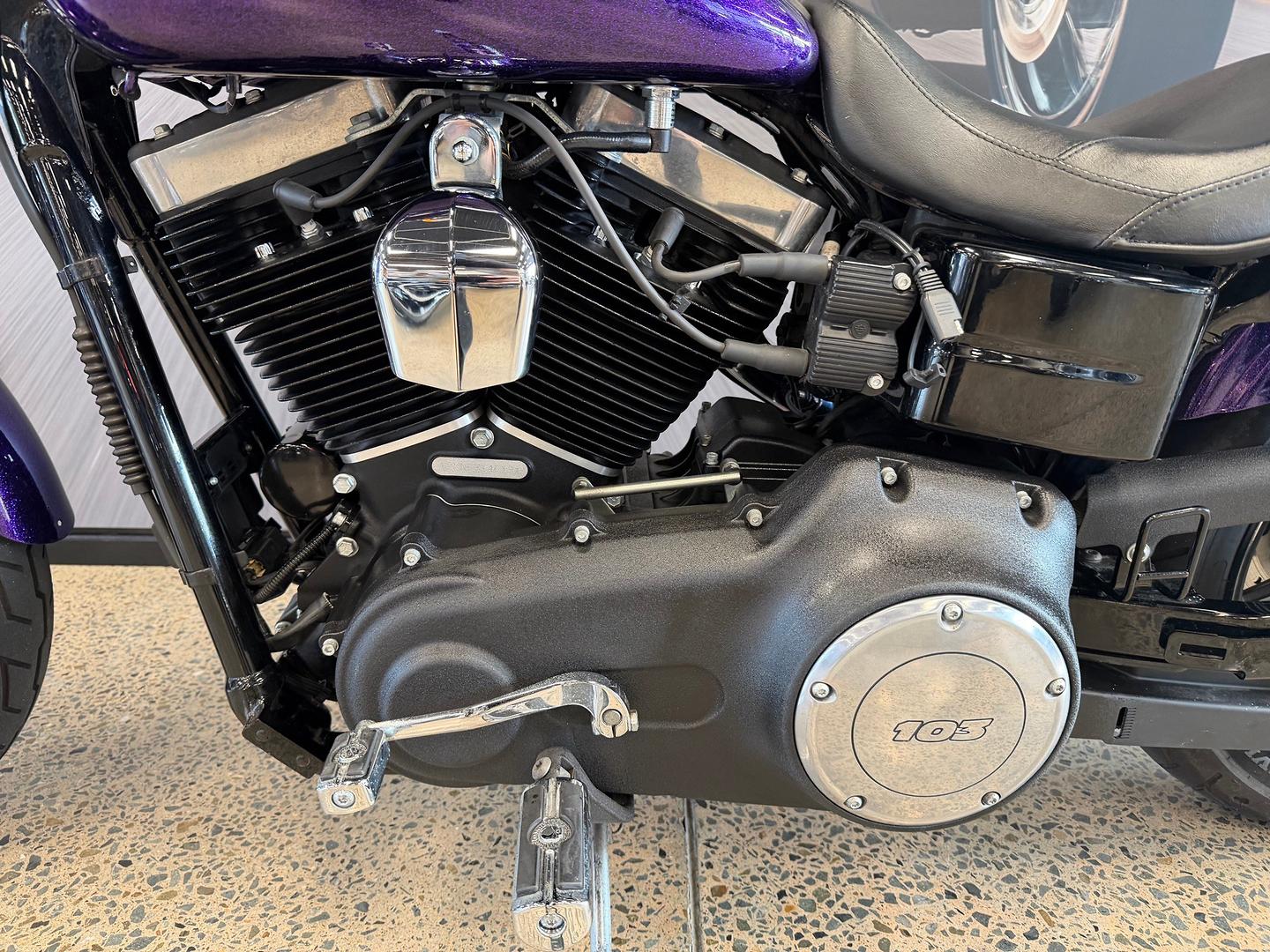 2014 HARLEY-DAVIDSON FXDB DYNA STREET BOB 103 CRUISER