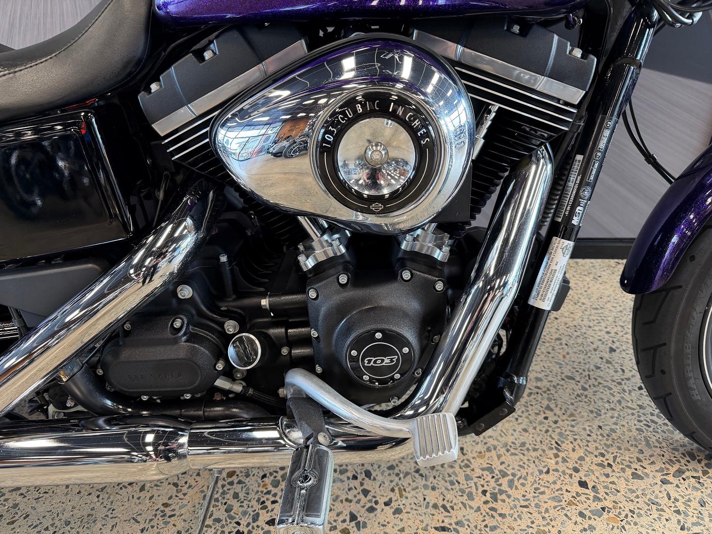 2014 HARLEY-DAVIDSON FXDB DYNA STREET BOB 103 CRUISER