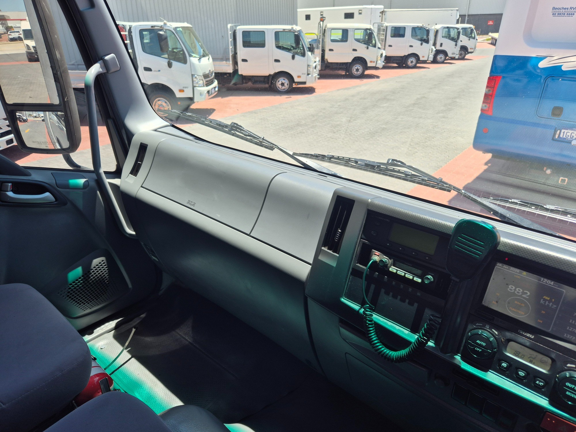 2015 ISUZU FVD FH MY11 1000 AUTO 6 SP AUTOMATIC VAN AND TAIL.LIFT