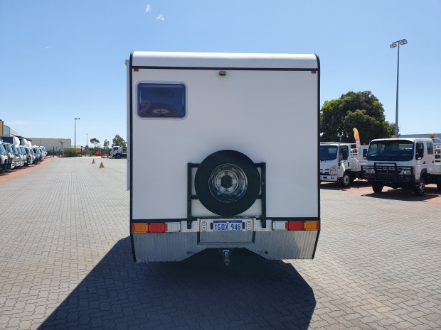 2012 ISUZU NPS NH 300 (4x4) 6 SP MANUAL MOTORHOME