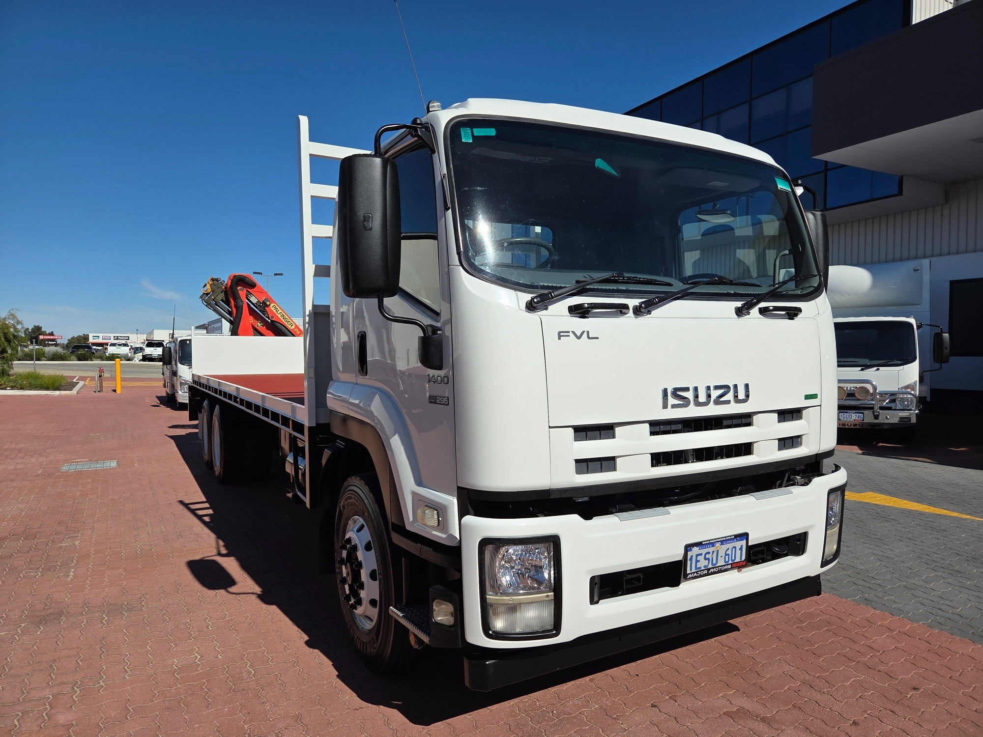 2014 ISUZU FVL 1400 (6x2) 8 SP MANUAL CRANE TRUCK
