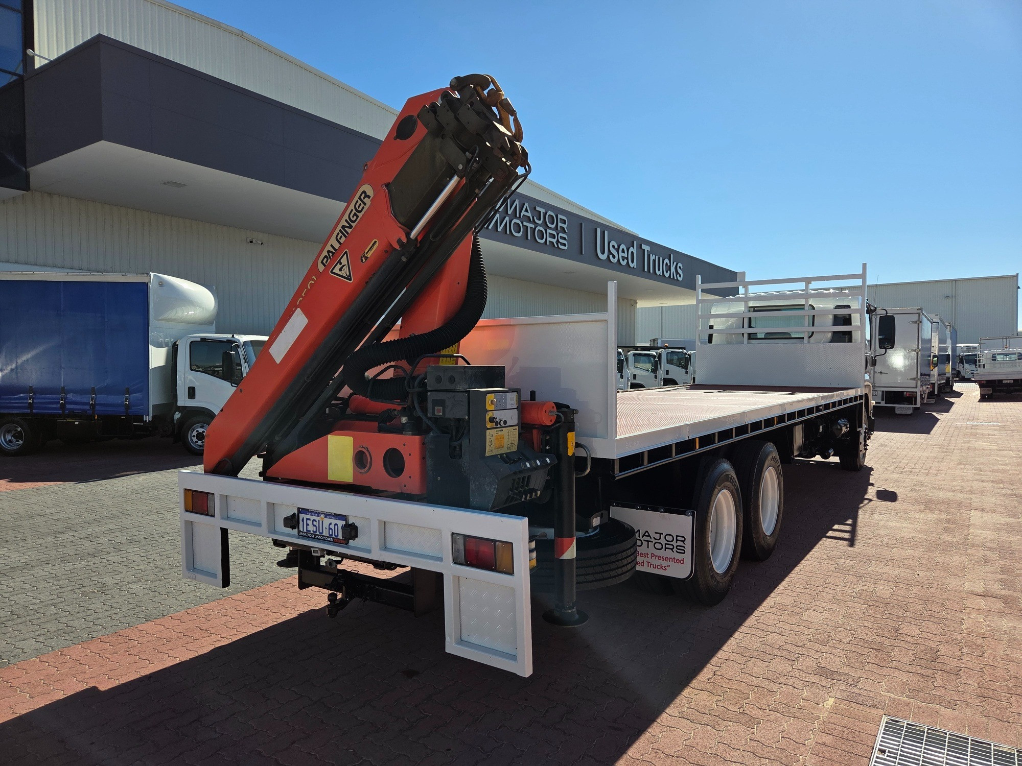 2014 ISUZU FVL 1400 (6x2) 8 SP MANUAL CRANE TRUCK