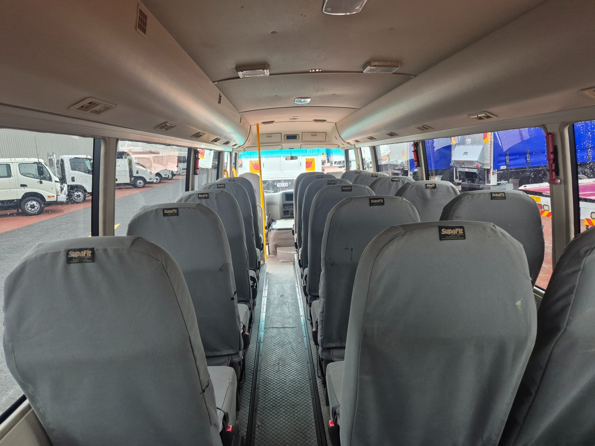 2015 MITSUBISHI FUSO ROSA BE64D DELUXE 6 SP AUTOMATIC BUS