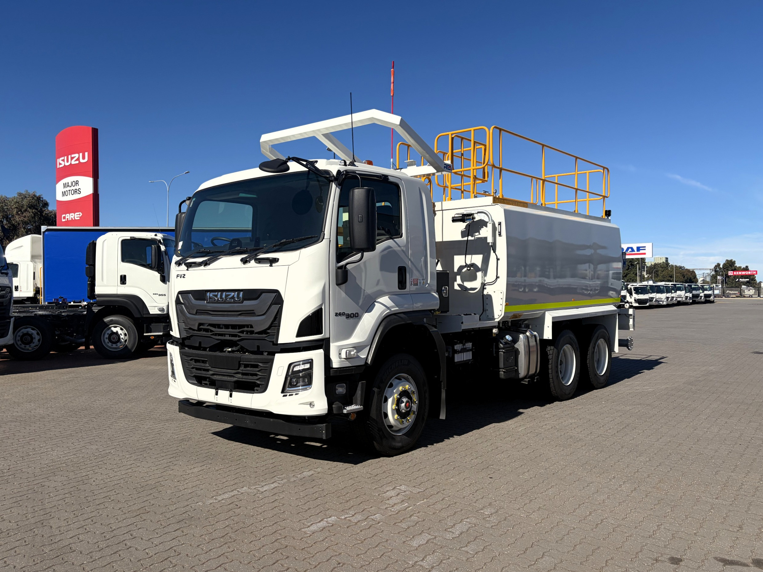2026 ISUZU FVZ 260-300 AT R46 6 SP AUTOMATIC WATER TRUCK