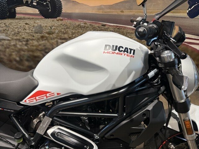 2021 DUCATI MONSTER 659 (WHITE) ROAD