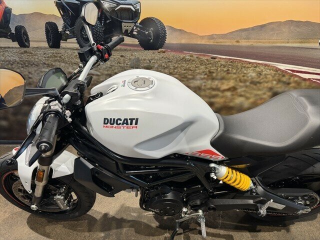 2021 DUCATI MONSTER 659 (WHITE) ROAD