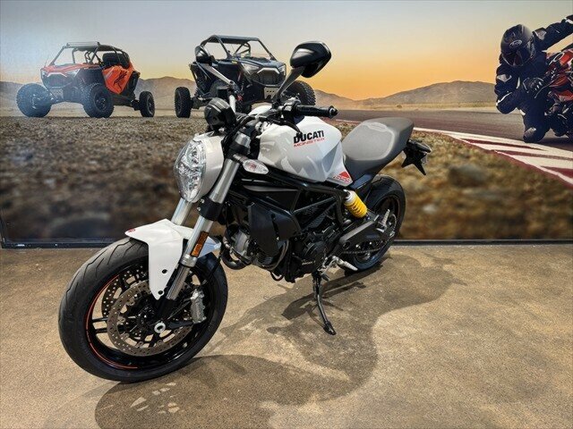 2021 DUCATI MONSTER 659 (WHITE) ROAD