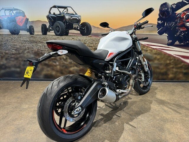 2021 DUCATI MONSTER 659 (WHITE) ROAD