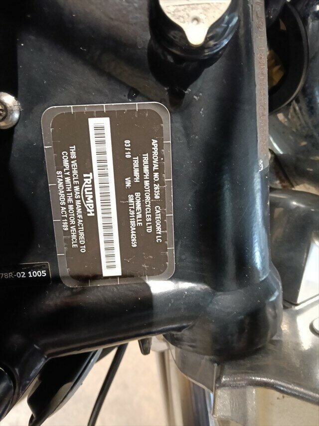2010 TRIUMPH AMERICA CRUISER