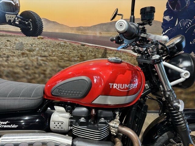 2018 TRIUMPH STREET SCRAMBLER ROAD