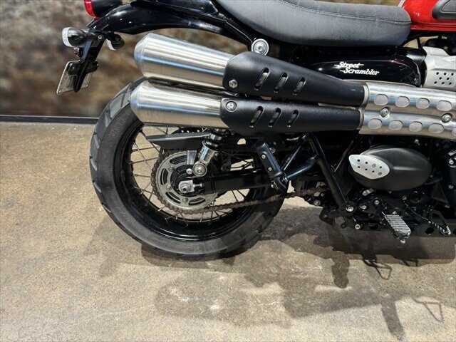 2018 TRIUMPH STREET SCRAMBLER ROAD