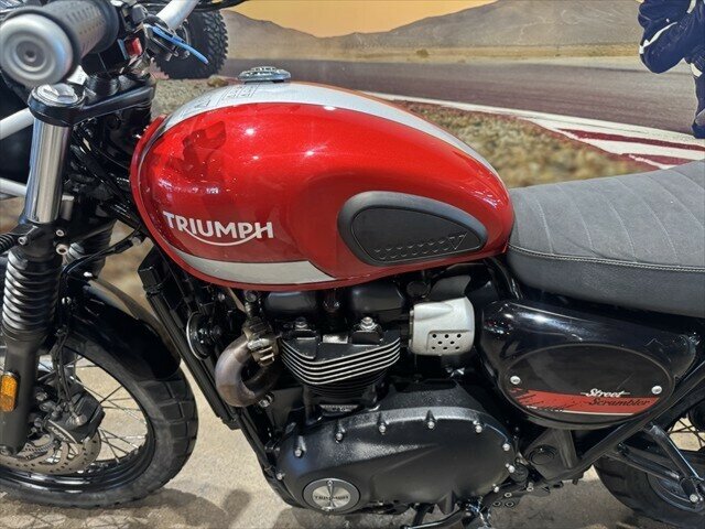 2018 TRIUMPH STREET SCRAMBLER ROAD