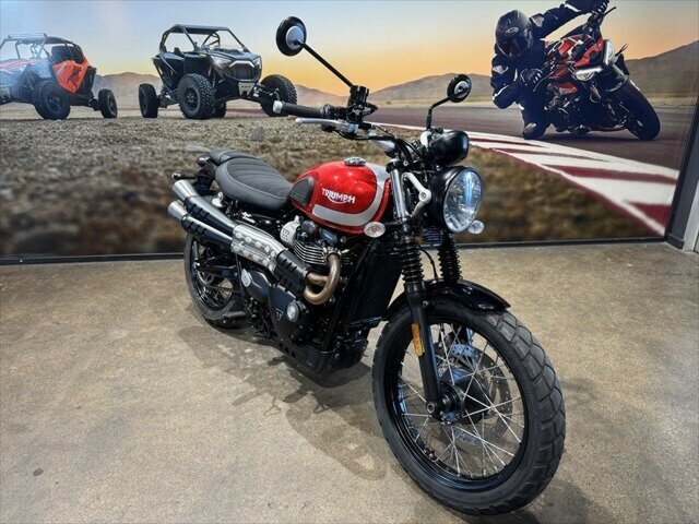 2018 TRIUMPH STREET SCRAMBLER ROAD