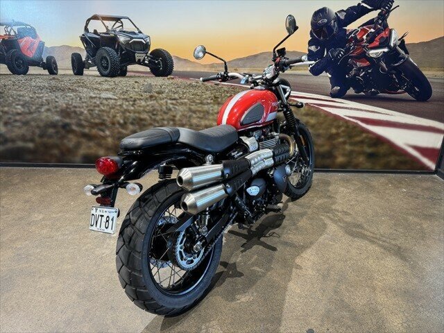 2018 TRIUMPH STREET SCRAMBLER ROAD