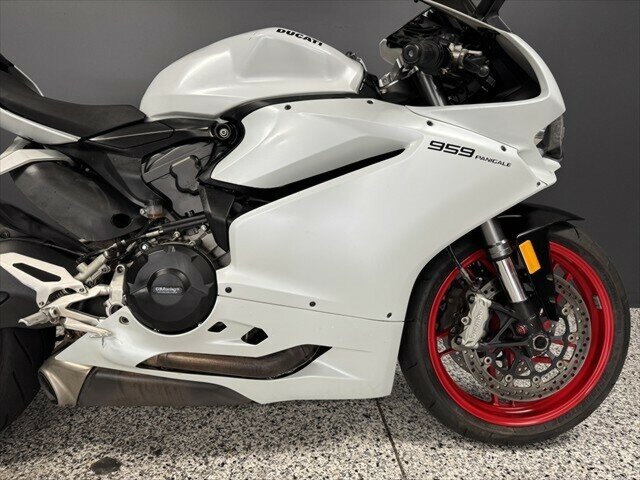2017 DUCATI 959 PANIGALE (WHITE) SPORTS