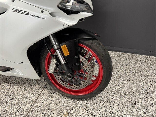 2017 DUCATI 959 PANIGALE (WHITE) SPORTS