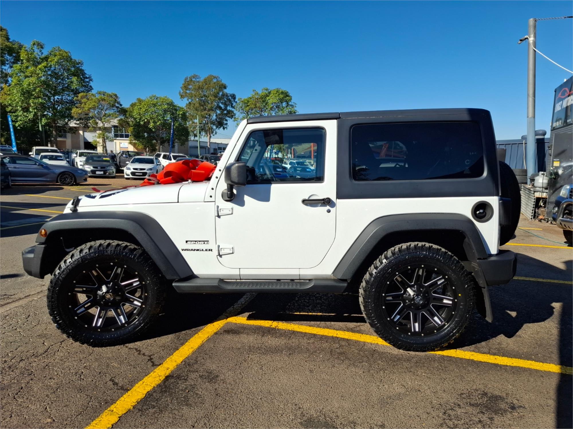 2013 JEEP WRANGLER JK MY13 SPORT (4x4) 5 SP AUTOMATIC 2D SOFTTOP
