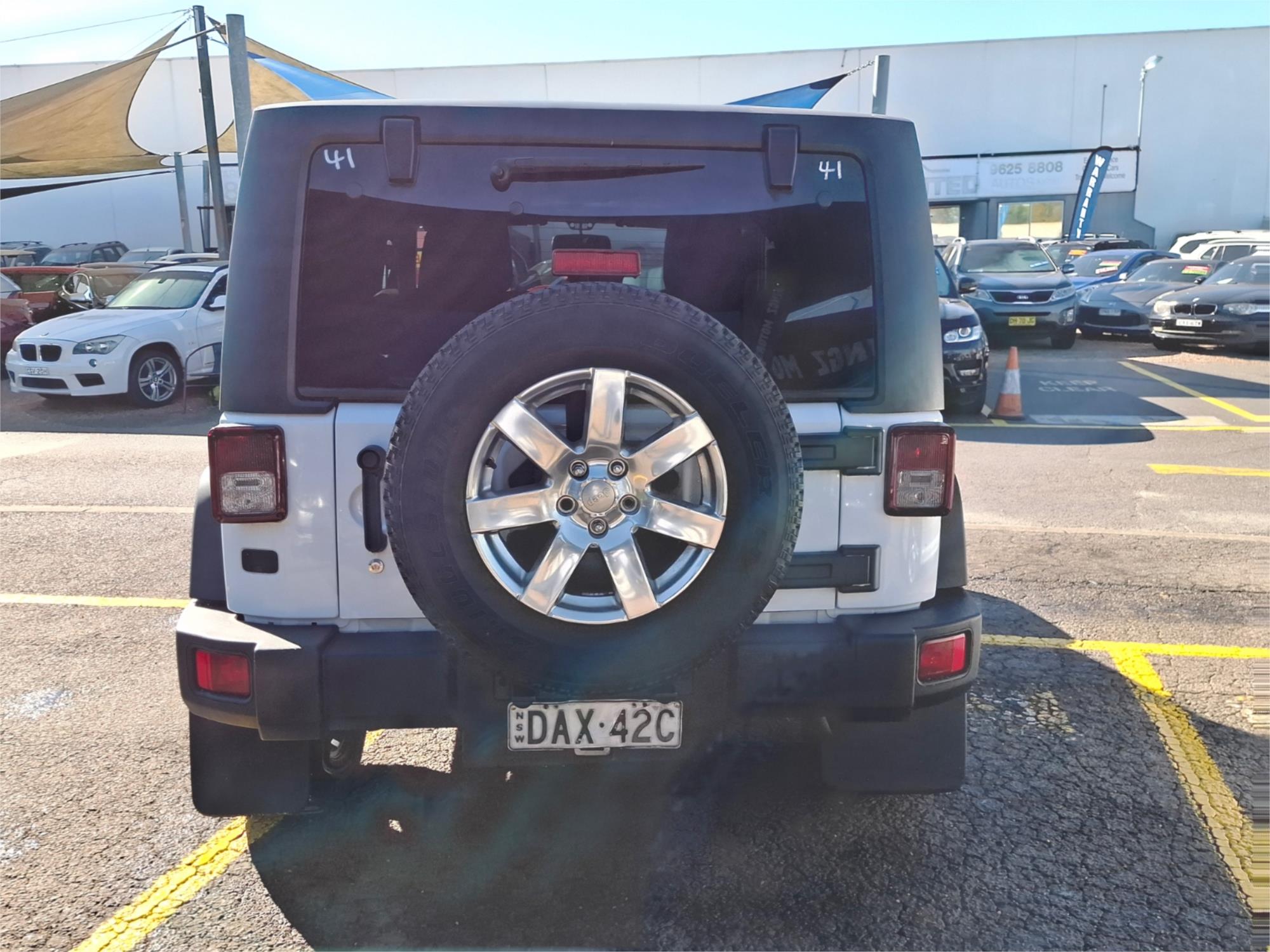 2013 JEEP WRANGLER JK MY13 SPORT (4x4) 5 SP AUTOMATIC 2D SOFTTOP