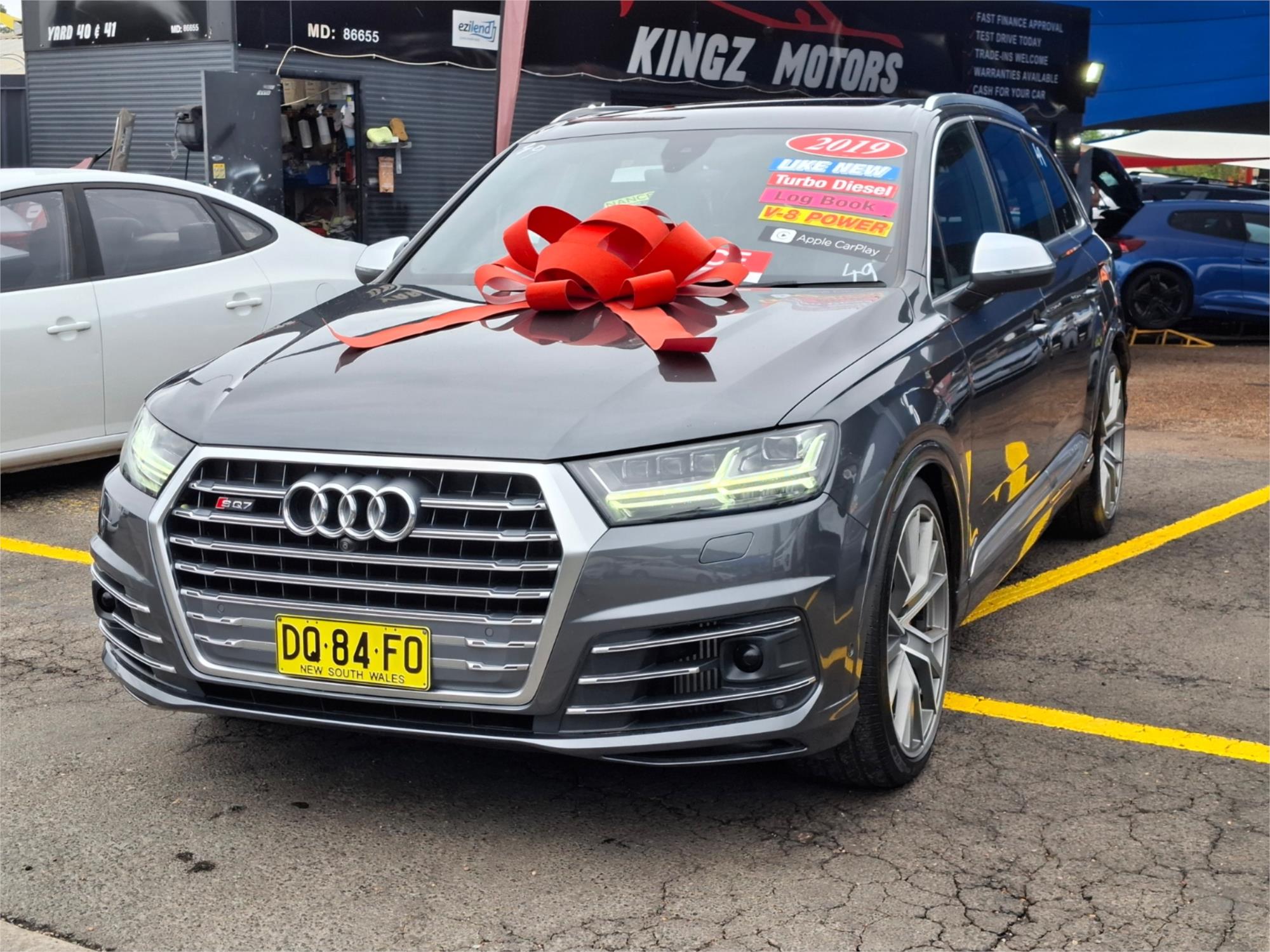 2019 AUDI SQ7 4M MY19 4.0 TDI V8 QUATTRO 8 SP AUTOMATIC TIPTRONIC 4D WAGON