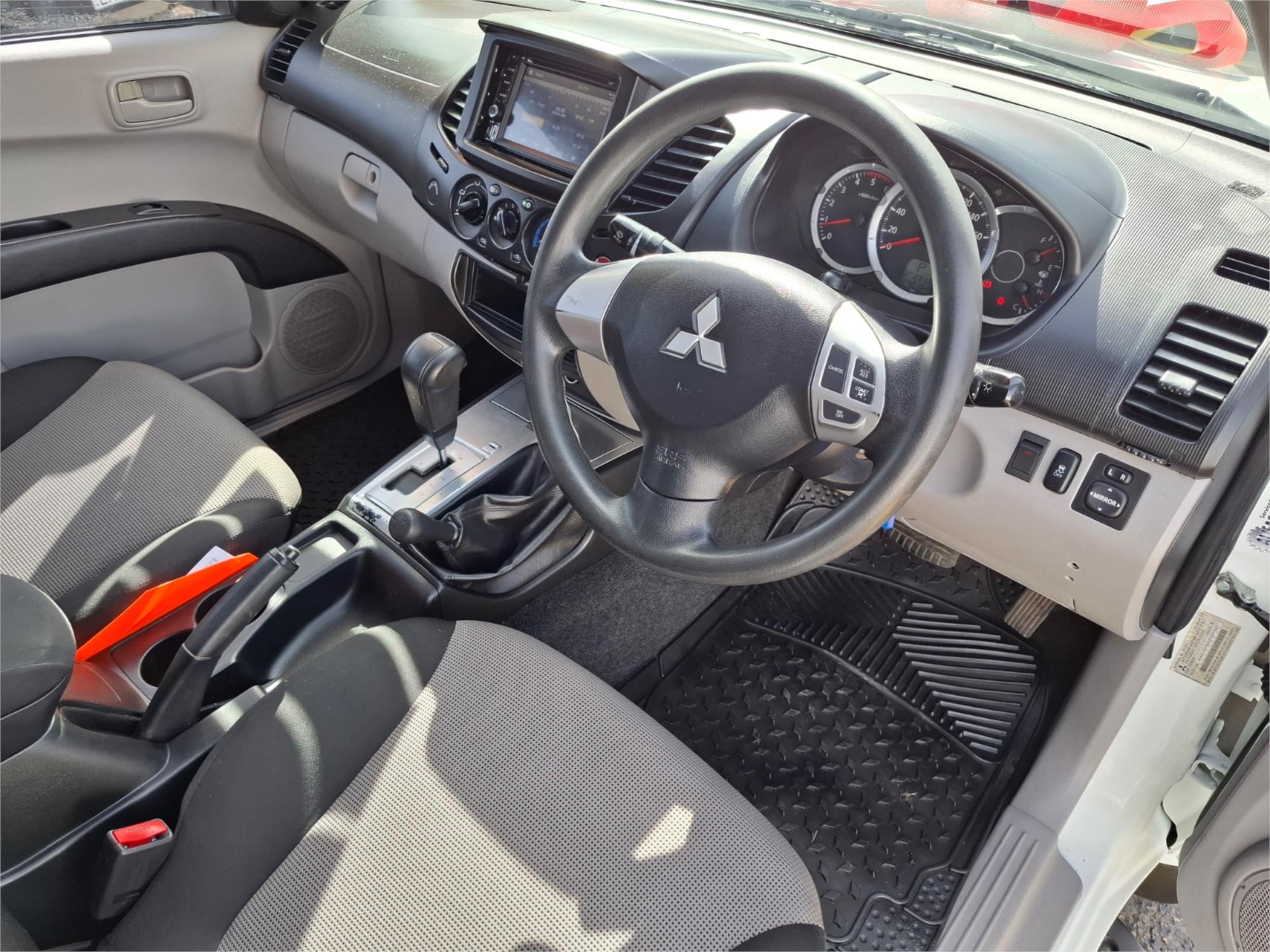2013 MITSUBISHI TRITON MN MY12 GLX (4x4) 4 SP AUTOMATIC 4x4 DOUBLE CAB UTILITY
