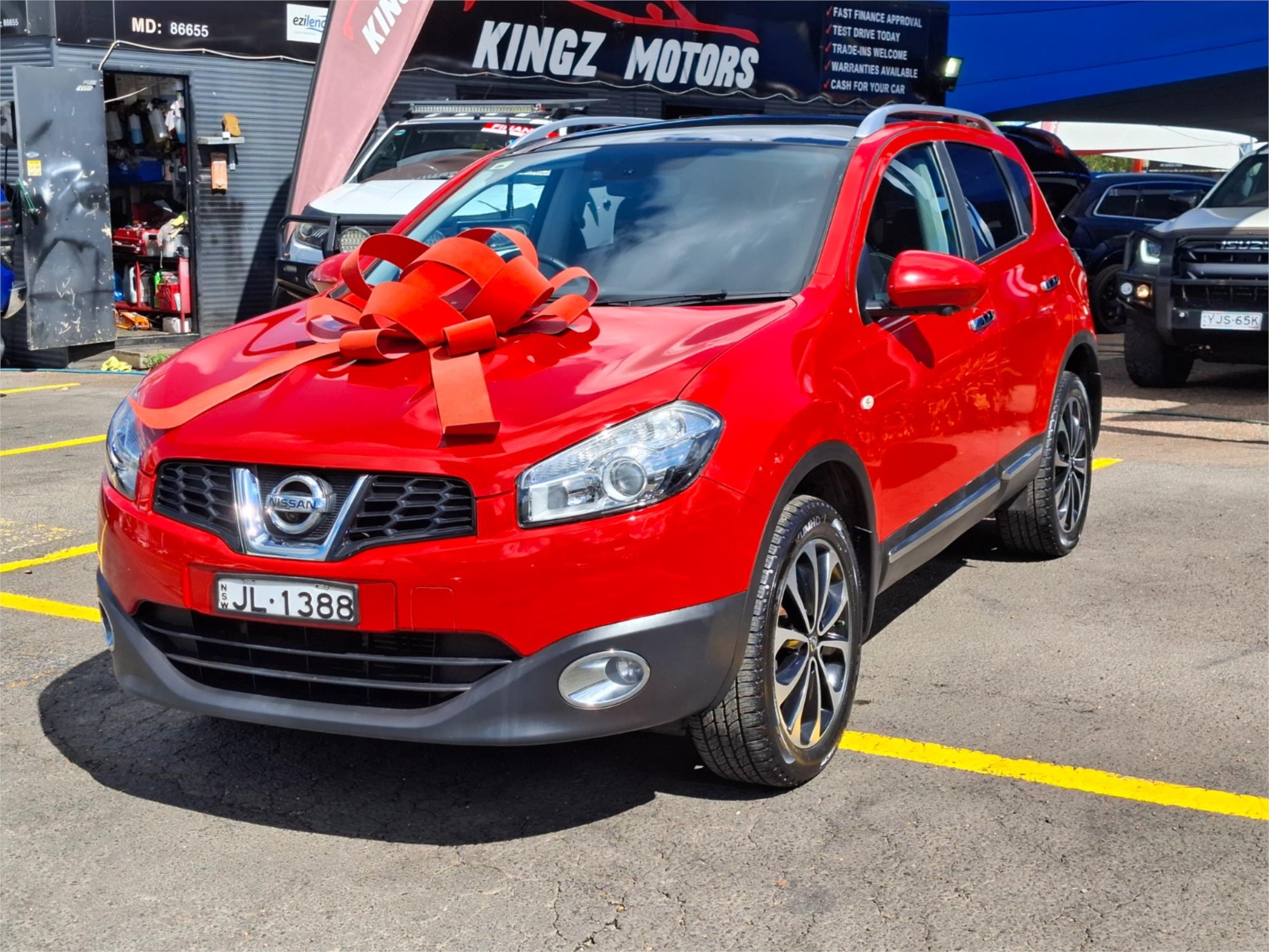 2013 NISSAN DUALIS J10 MY13 Ti-L (4x2) CVT AUTO 6 SP SEQUENTIAL 4D WAGON