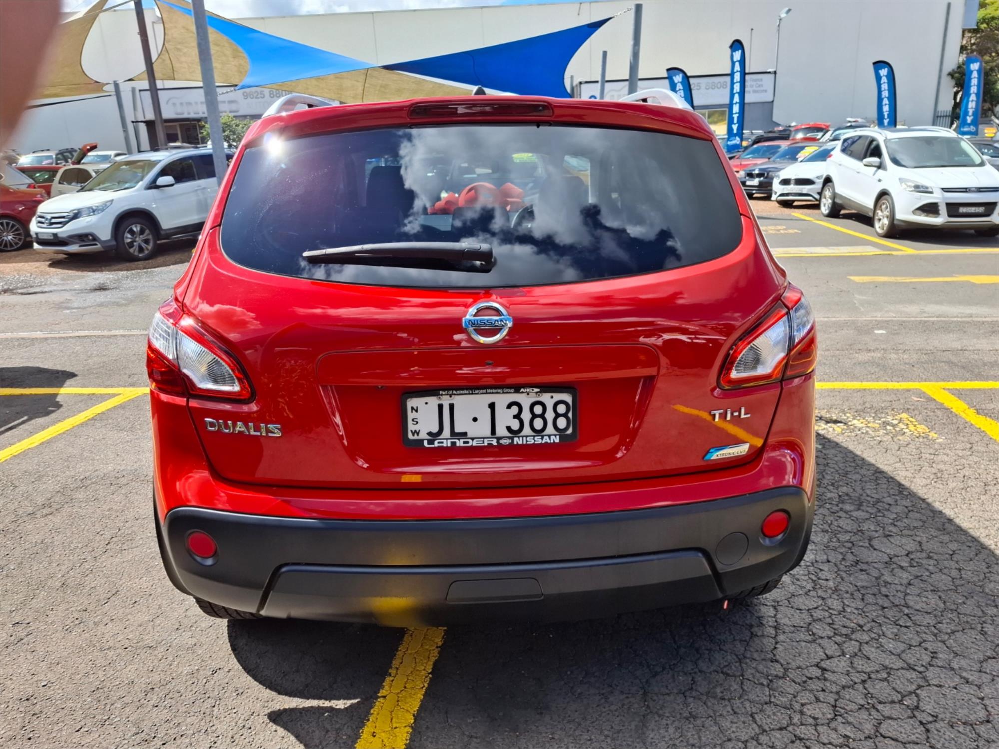 2013 NISSAN DUALIS J10 MY13 Ti-L (4x2) CVT AUTO 6 SP SEQUENTIAL 4D WAGON