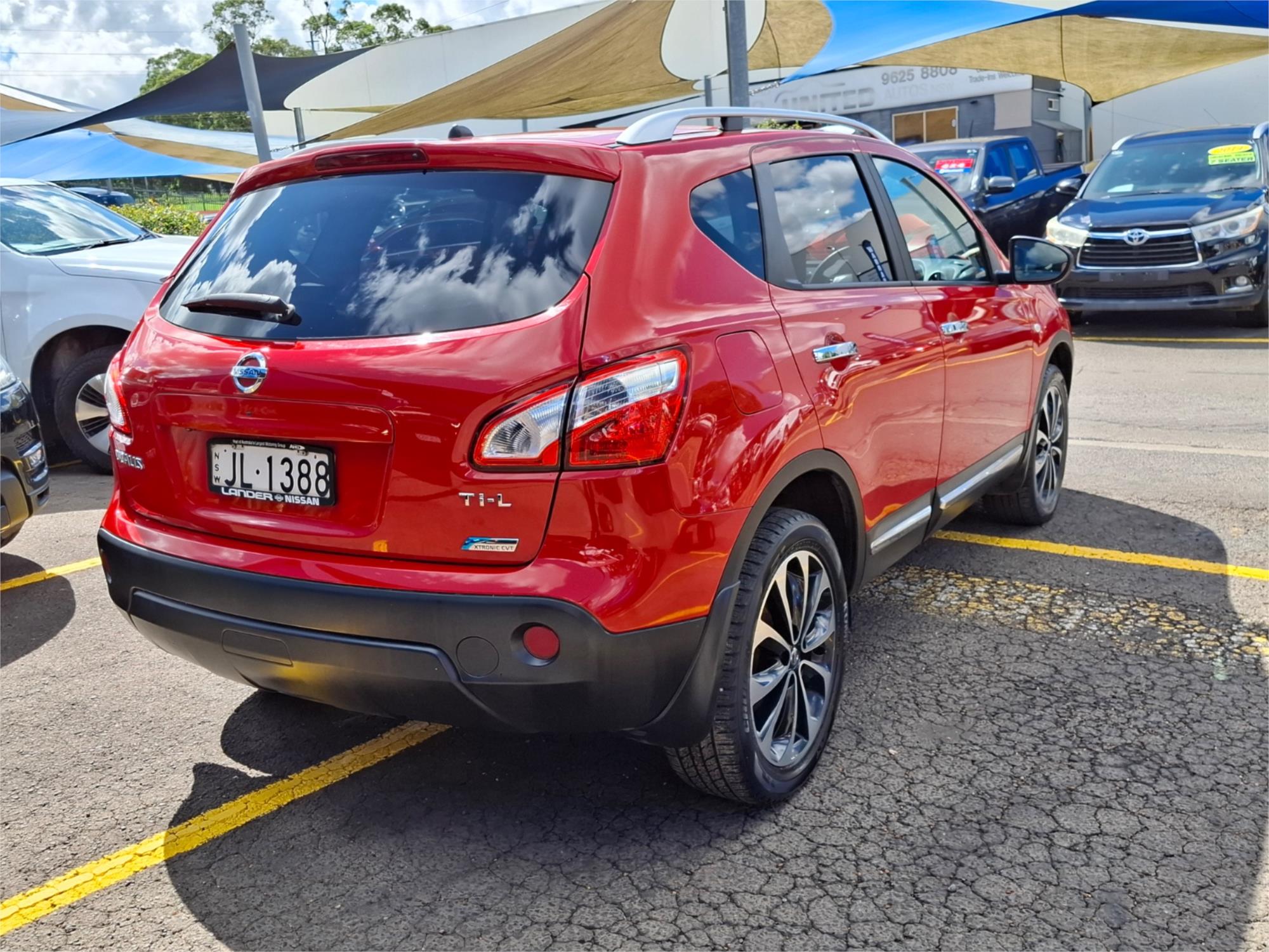 2013 NISSAN DUALIS J10 MY13 Ti-L (4x2) CVT AUTO 6 SP SEQUENTIAL 4D WAGON