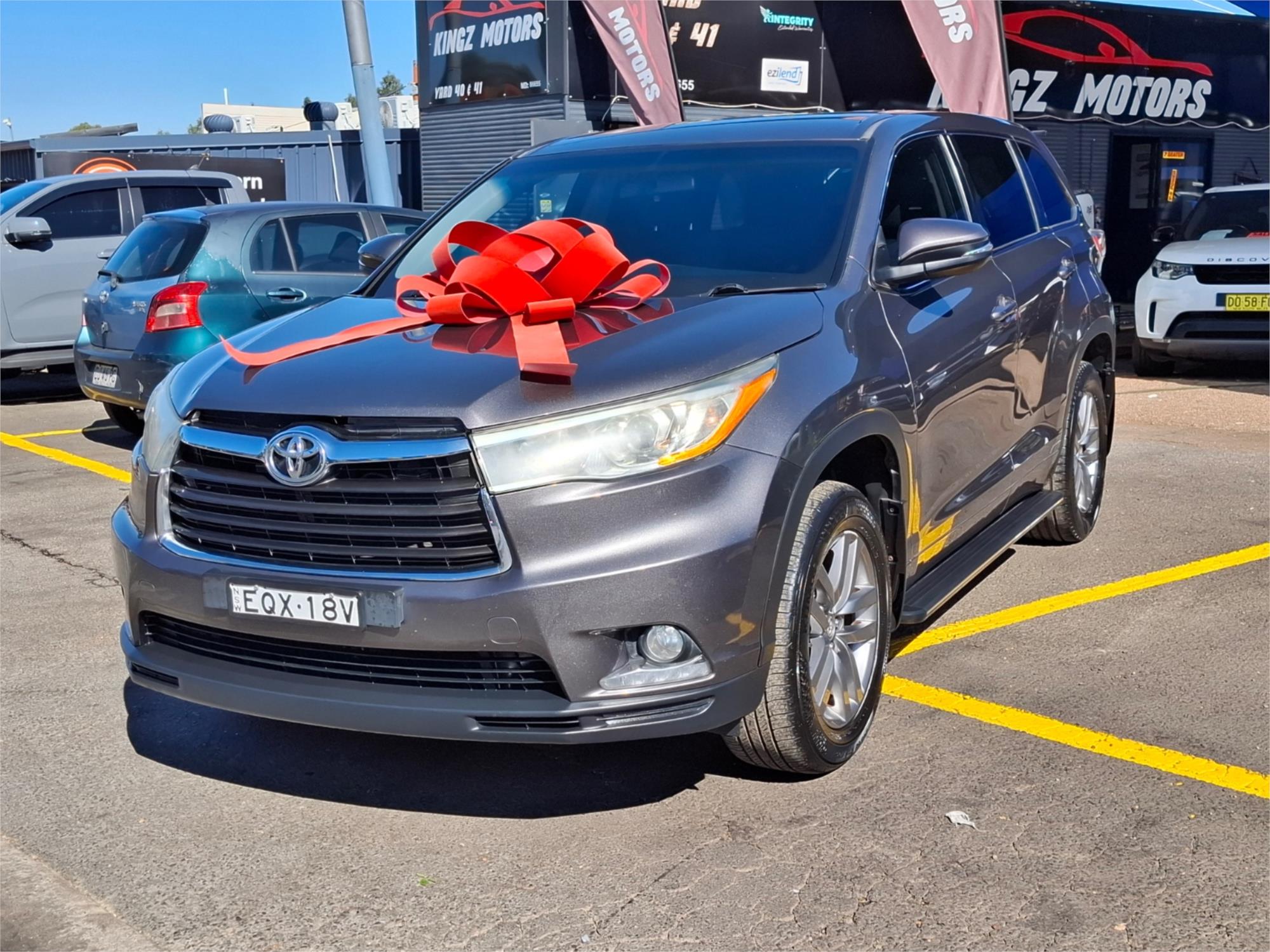 2015 TOYOTA KLUGER GSU50R GX (4x2) 6 SP AUTOMATIC 4D WAGON