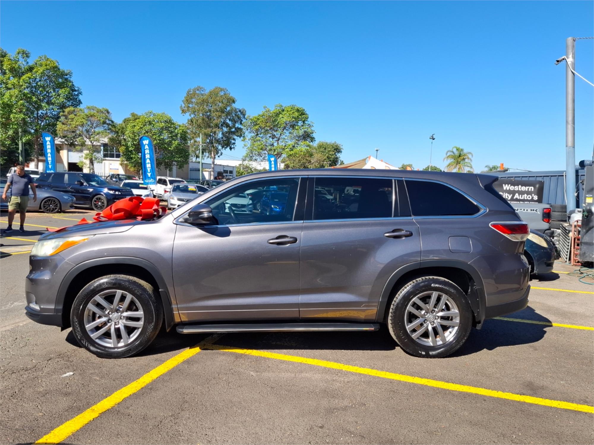 2015 TOYOTA KLUGER GSU50R GX (4x2) 6 SP AUTOMATIC 4D WAGON