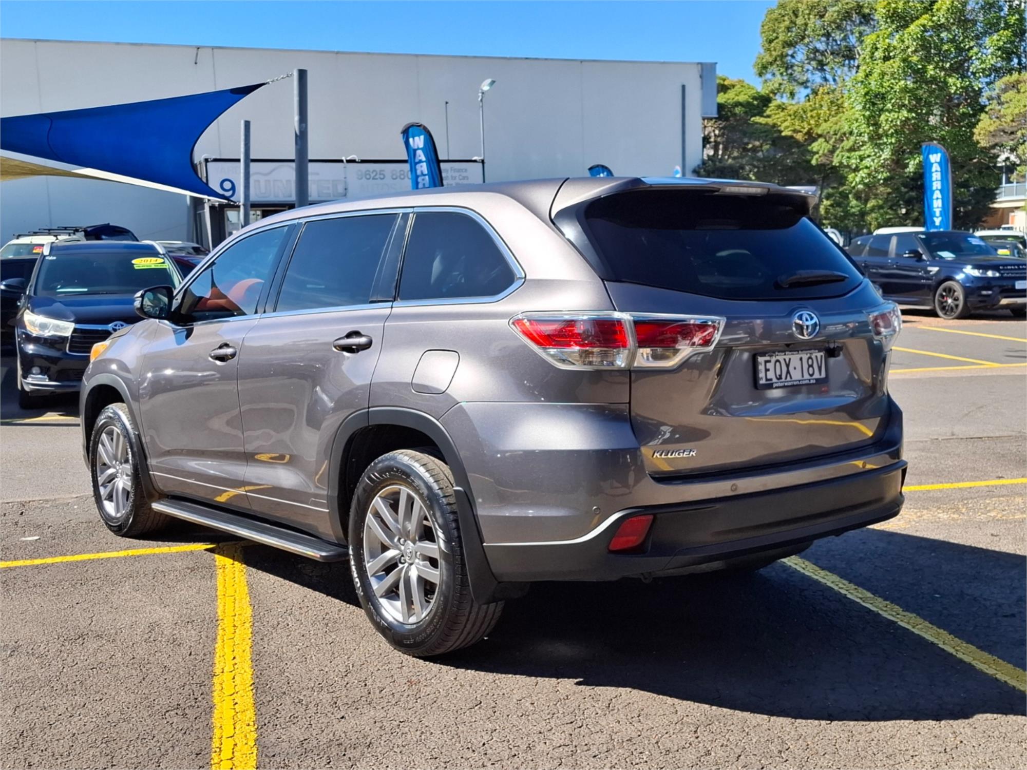 2015 TOYOTA KLUGER GSU50R GX (4x2) 6 SP AUTOMATIC 4D WAGON