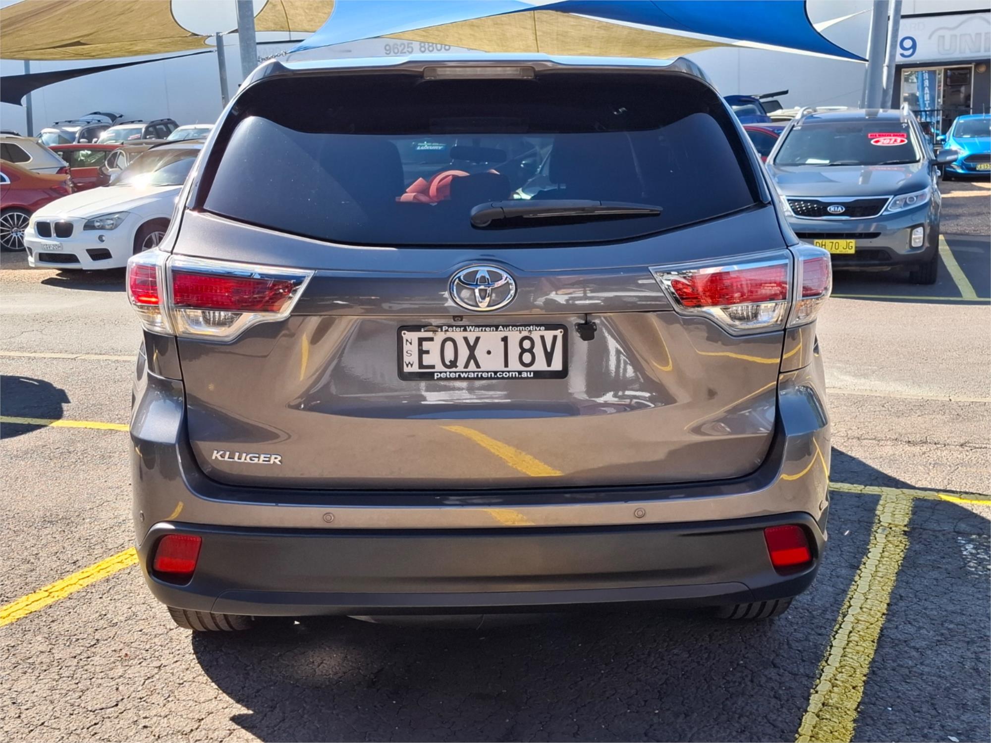 2015 TOYOTA KLUGER GSU50R GX (4x2) 6 SP AUTOMATIC 4D WAGON