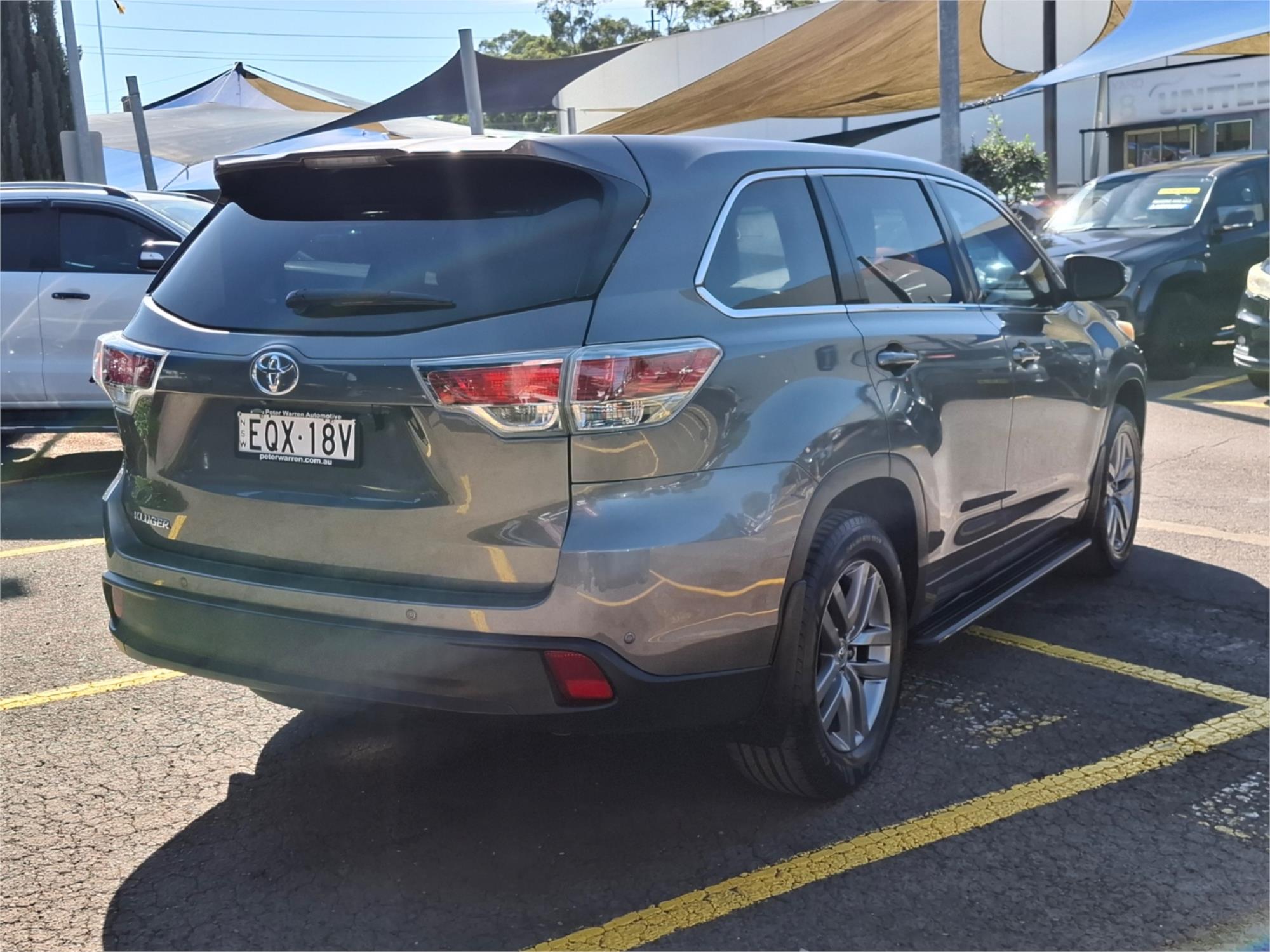 2015 TOYOTA KLUGER GSU50R GX (4x2) 6 SP AUTOMATIC 4D WAGON