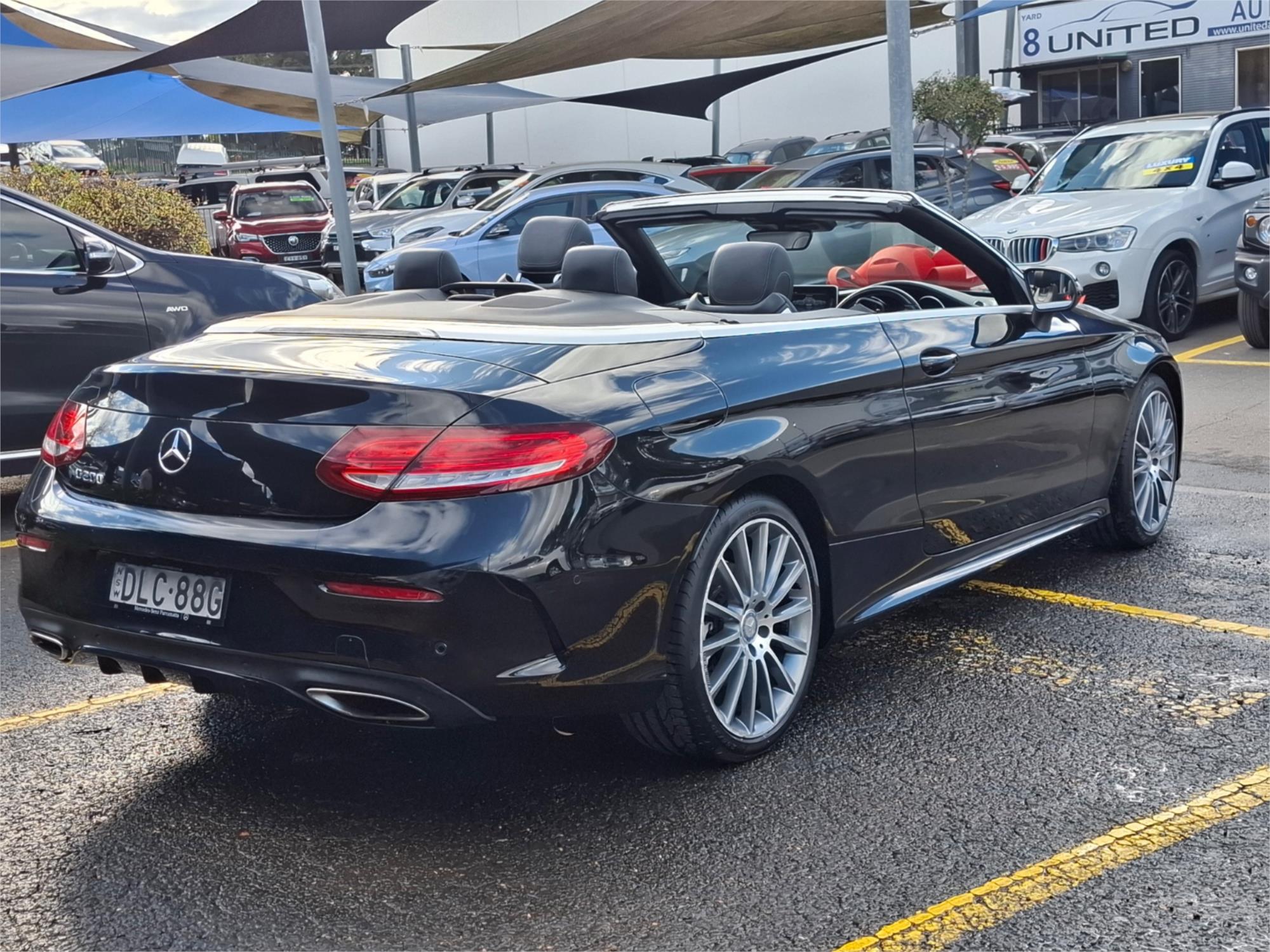 2016 MERCEDES-BENZ C200 205 MY17 9 SP AUTOMATIC G-TRONIC 2D CABRIOLET