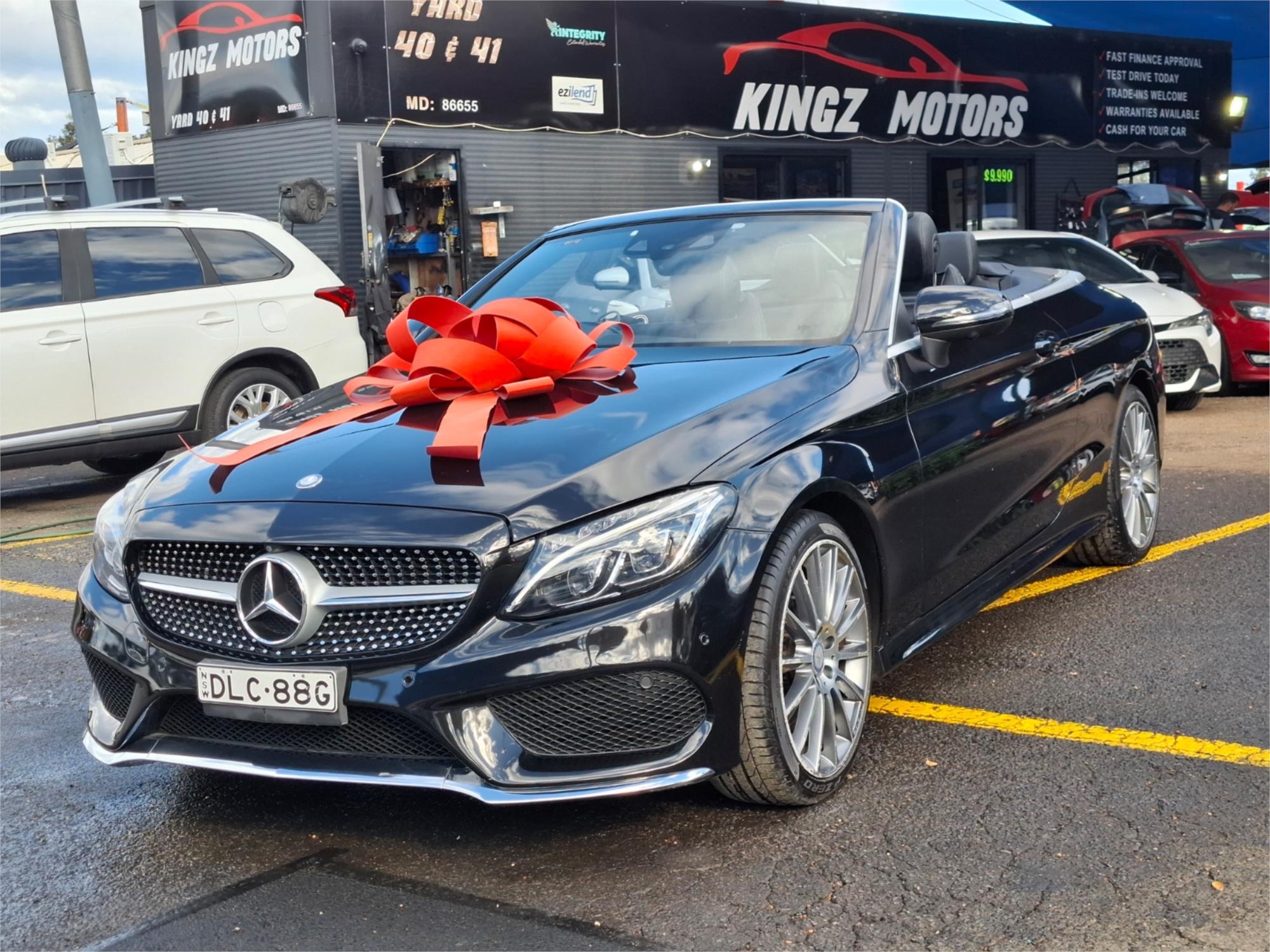 2016 MERCEDES-BENZ C200 205 MY17 9 SP AUTOMATIC G-TRONIC 2D CABRIOLET