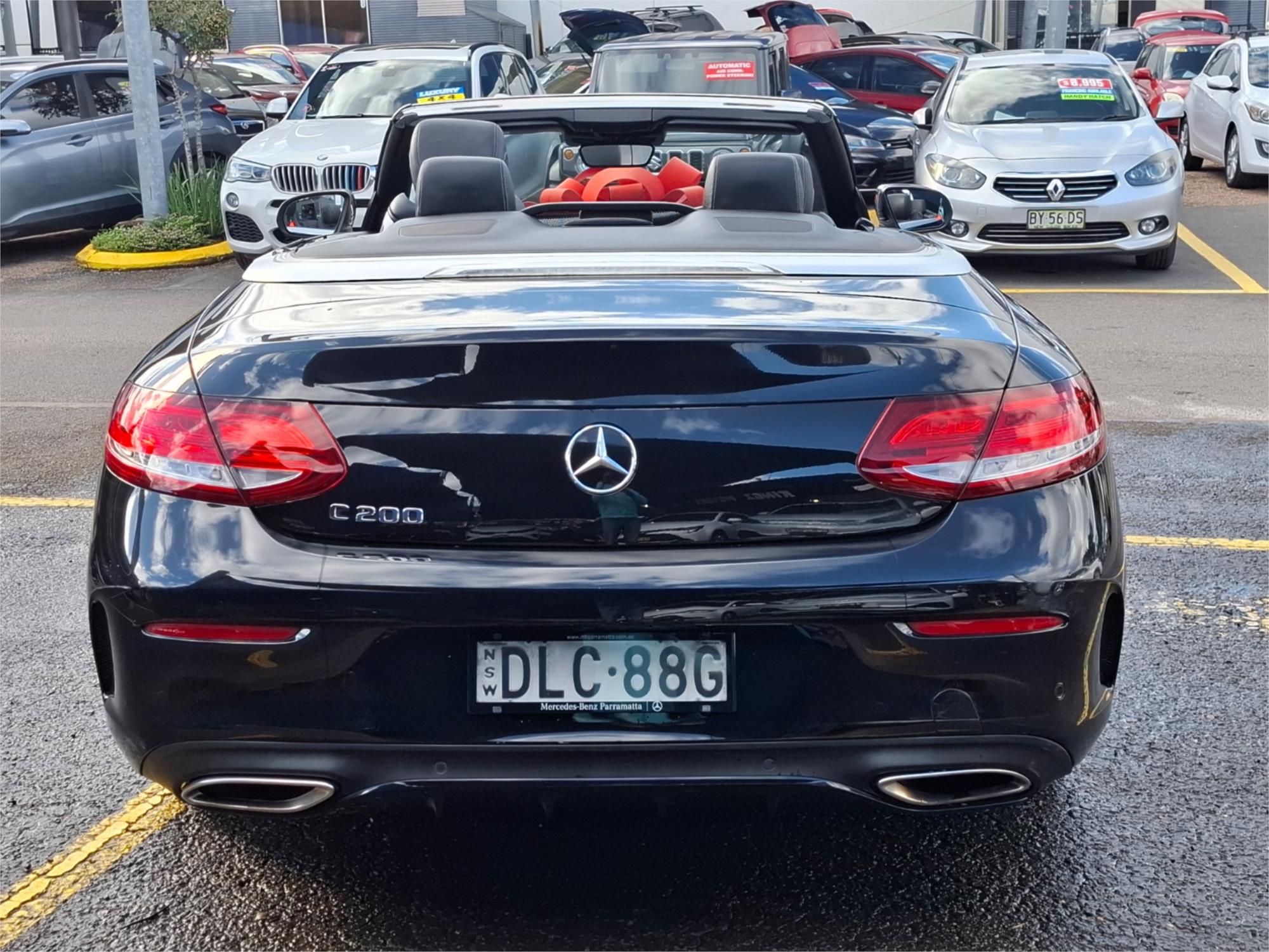 2016 MERCEDES-BENZ C200 205 MY17 9 SP AUTOMATIC G-TRONIC 2D CABRIOLET
