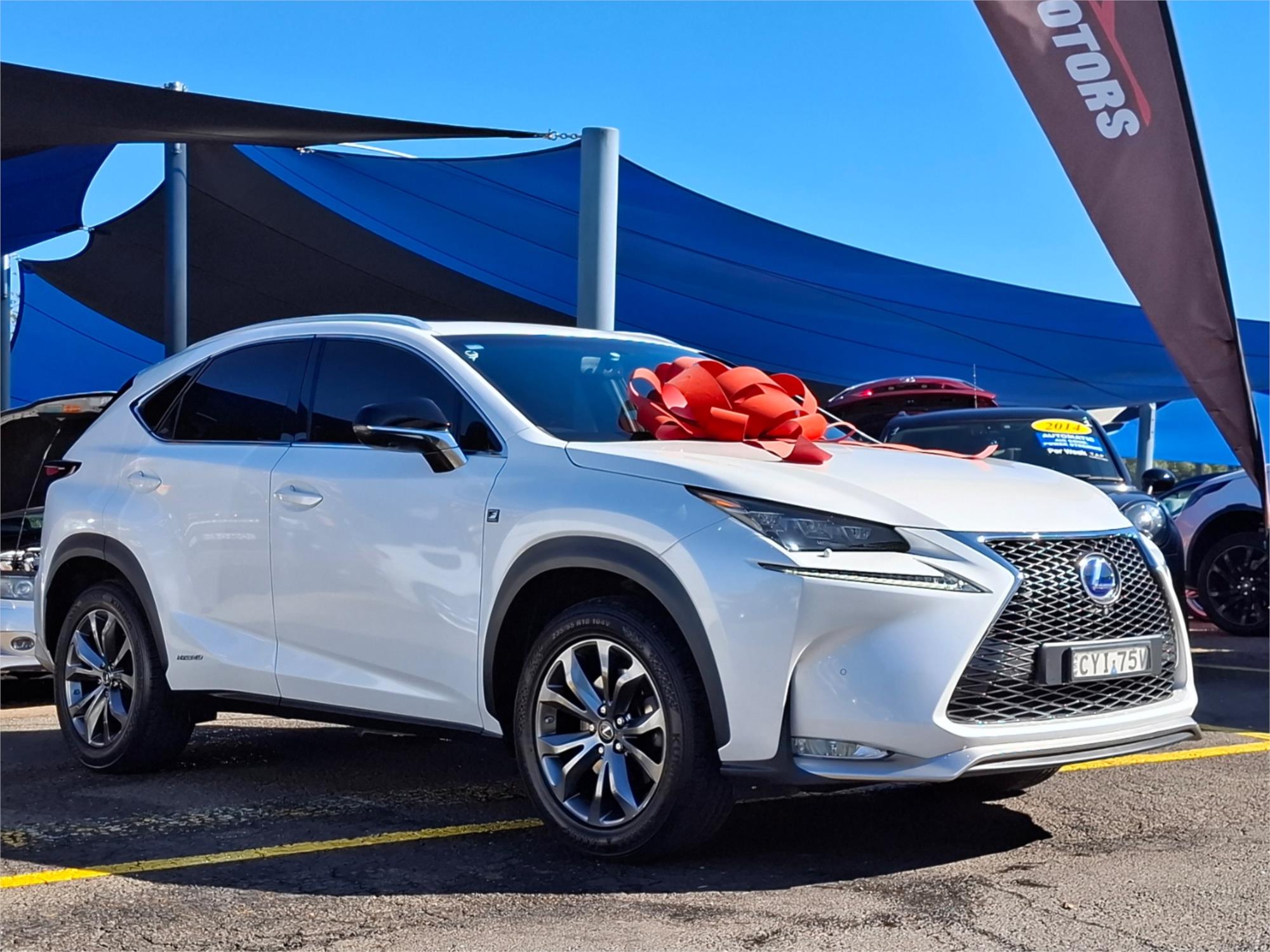 2015 LEXUS NX300h AYZ15R SPORTS LUXURY HYBRID (AWD) CVT AUTO 6 SPEED 4D WAGON
