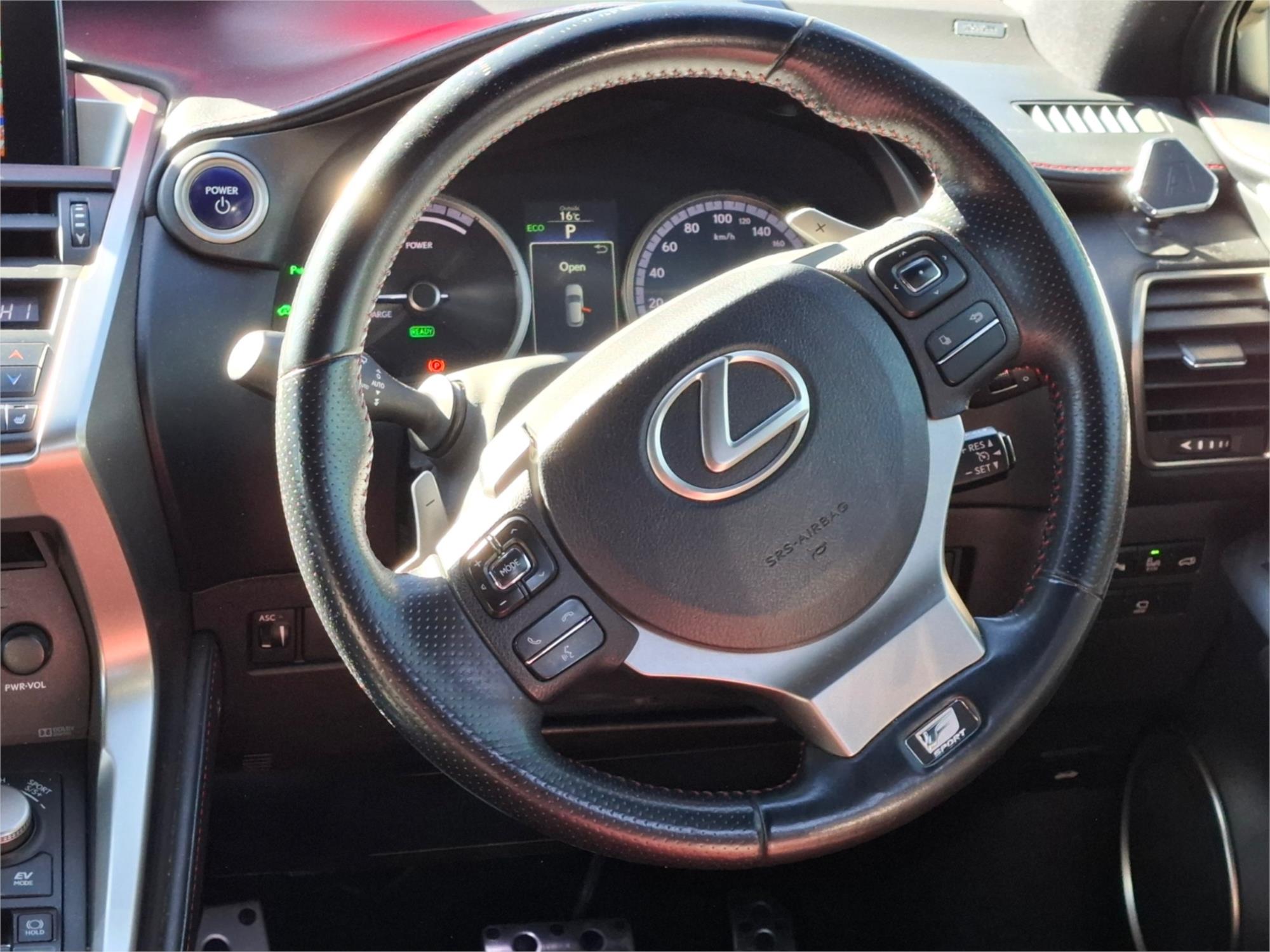 2015 LEXUS NX300h AYZ15R SPORTS LUXURY HYBRID (AWD) CVT AUTO 6 SPEED 4D WAGON