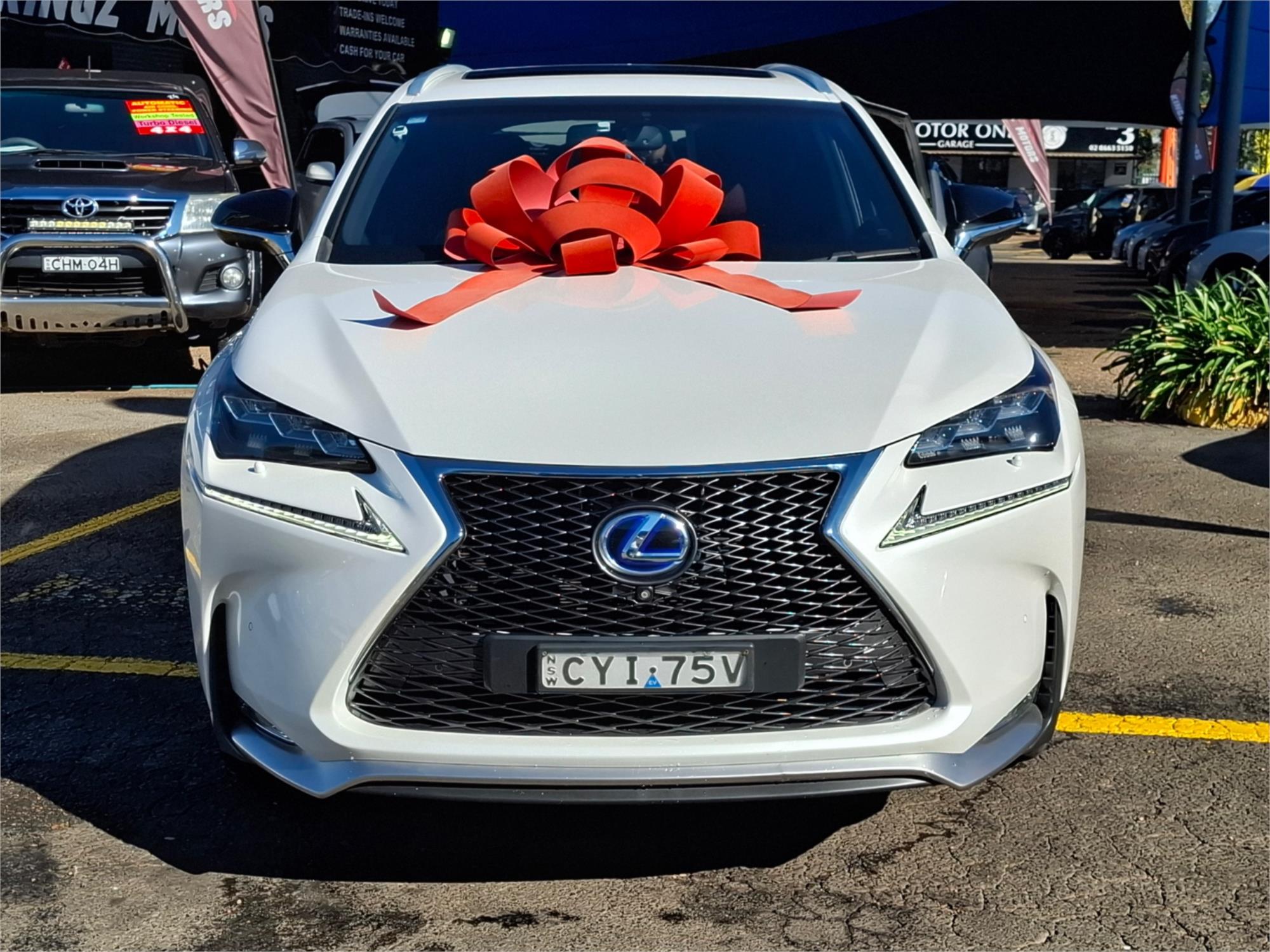 2015 LEXUS NX300h AYZ15R SPORTS LUXURY HYBRID (AWD) CVT AUTO 6 SPEED 4D WAGON