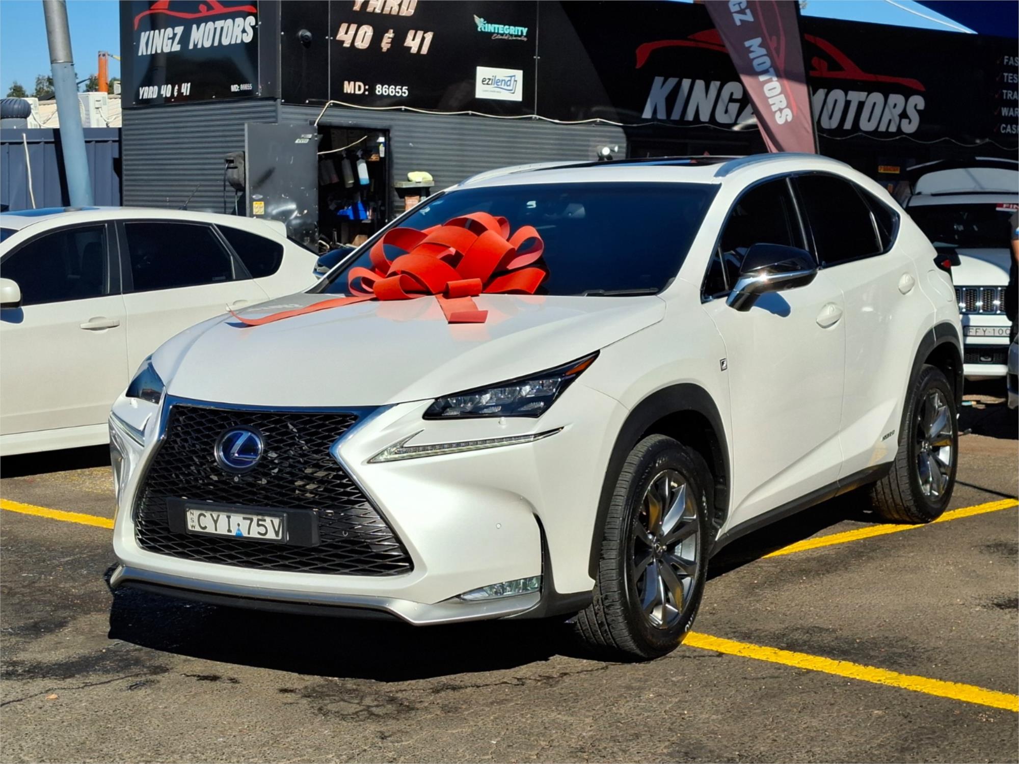 2015 LEXUS NX300h AYZ15R SPORTS LUXURY HYBRID (AWD) CVT AUTO 6 SPEED 4D WAGON