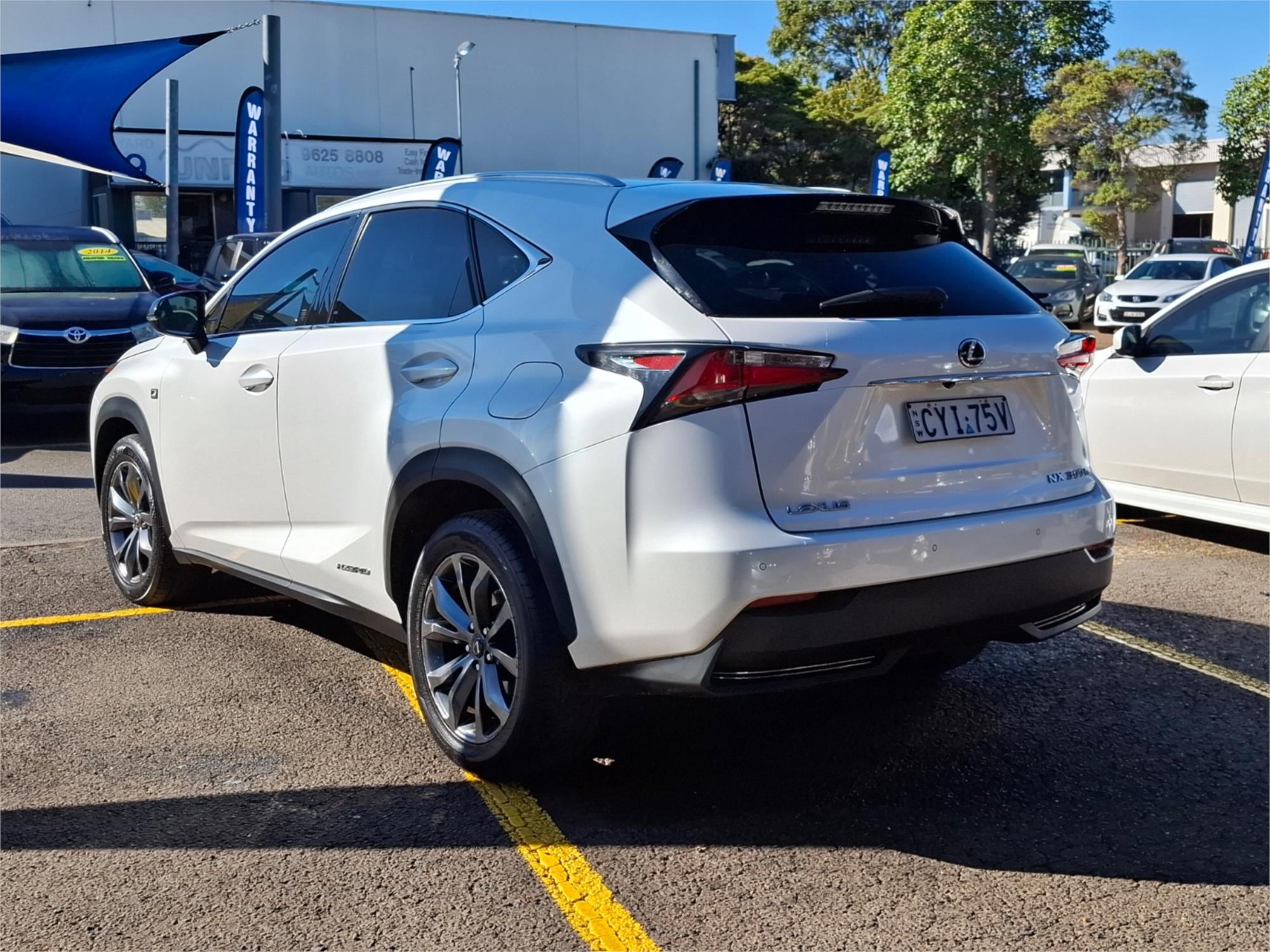 2015 LEXUS NX300h AYZ15R SPORTS LUXURY HYBRID (AWD) CVT AUTO 6 SPEED 4D WAGON