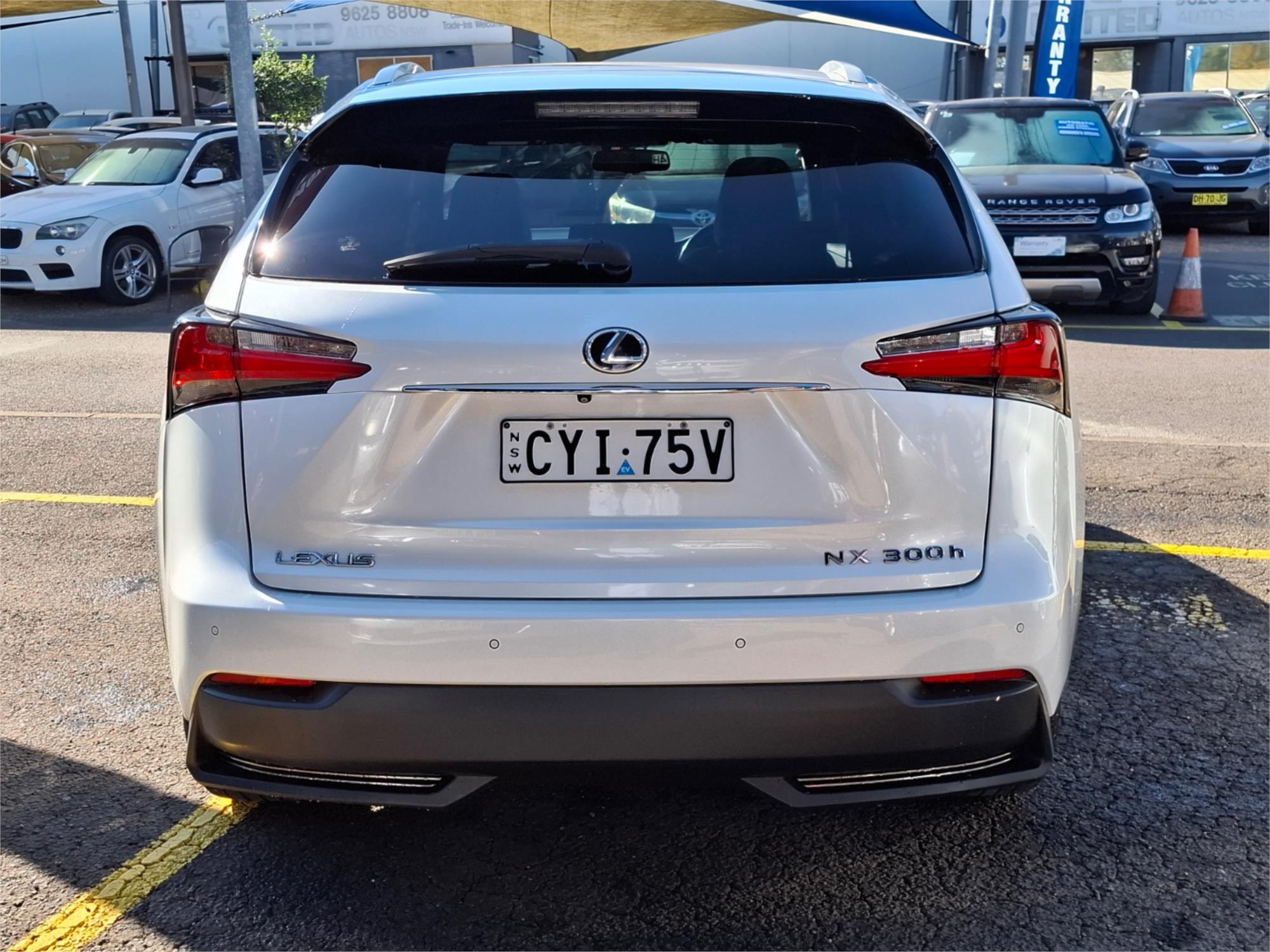 2015 LEXUS NX300h AYZ15R SPORTS LUXURY HYBRID (AWD) CVT AUTO 6 SPEED 4D WAGON