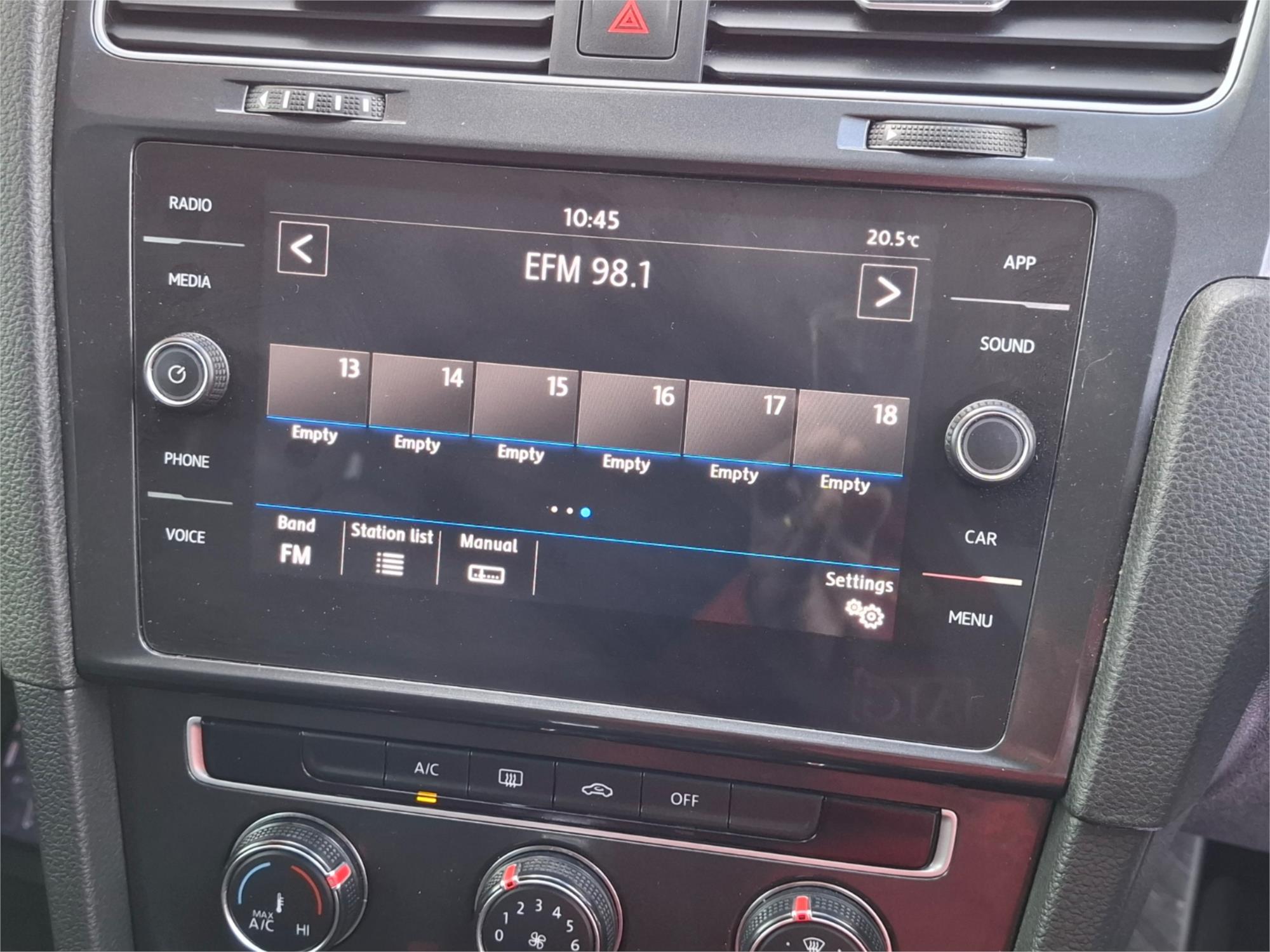 2019 VOLKSWAGEN GOLF AU MY19 110 TSI COMFORTLINE 7 SP AUTO DIRECT SHIFT 5D HATCHBACK