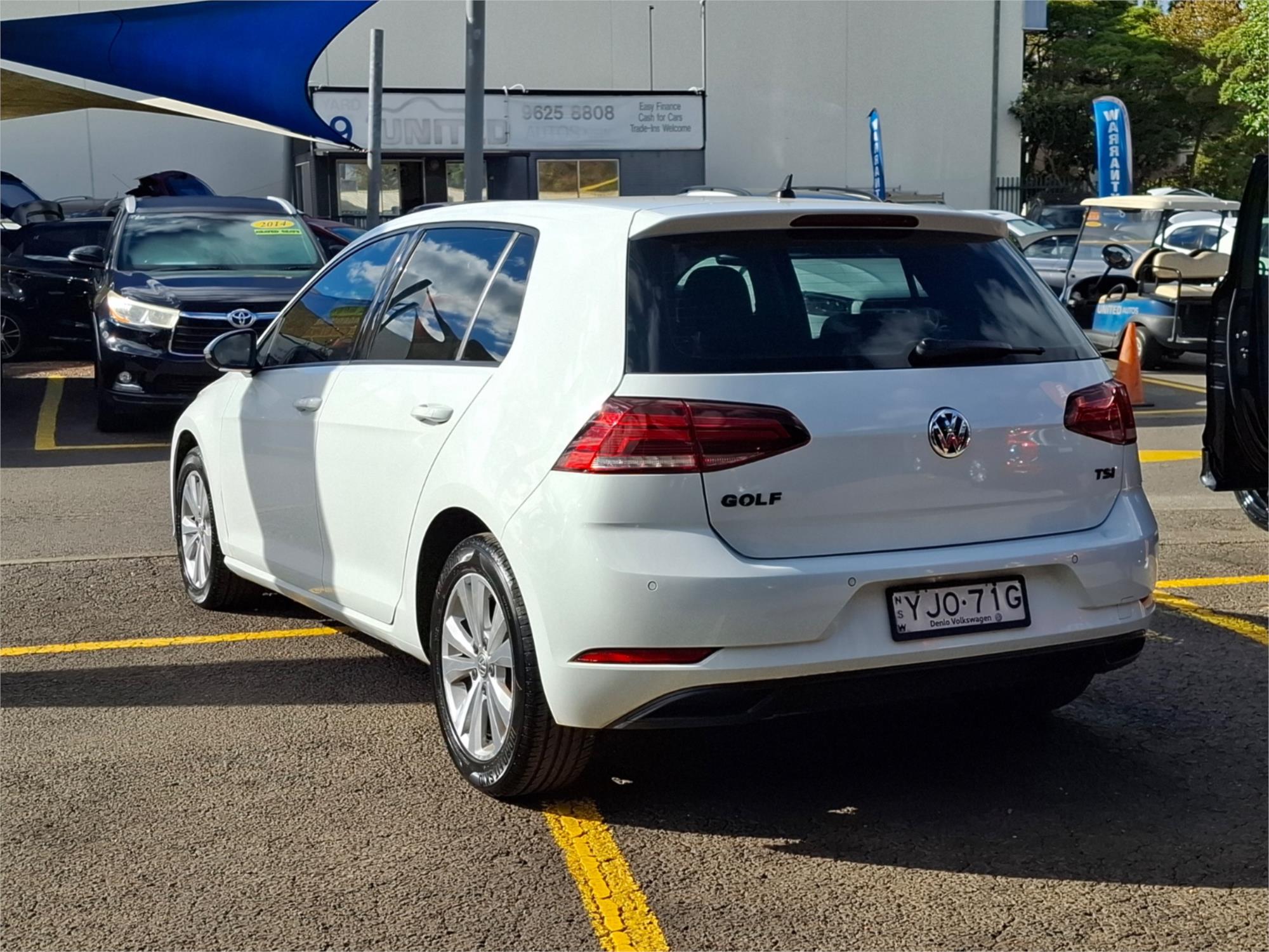 2019 VOLKSWAGEN GOLF AU MY19 110 TSI COMFORTLINE 7 SP AUTO DIRECT SHIFT 5D HATCHBACK