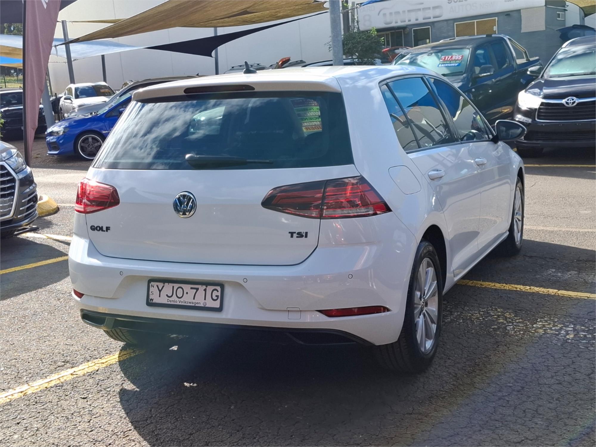 2019 VOLKSWAGEN GOLF AU MY19 110 TSI COMFORTLINE 7 SP AUTO DIRECT SHIFT 5D HATCHBACK