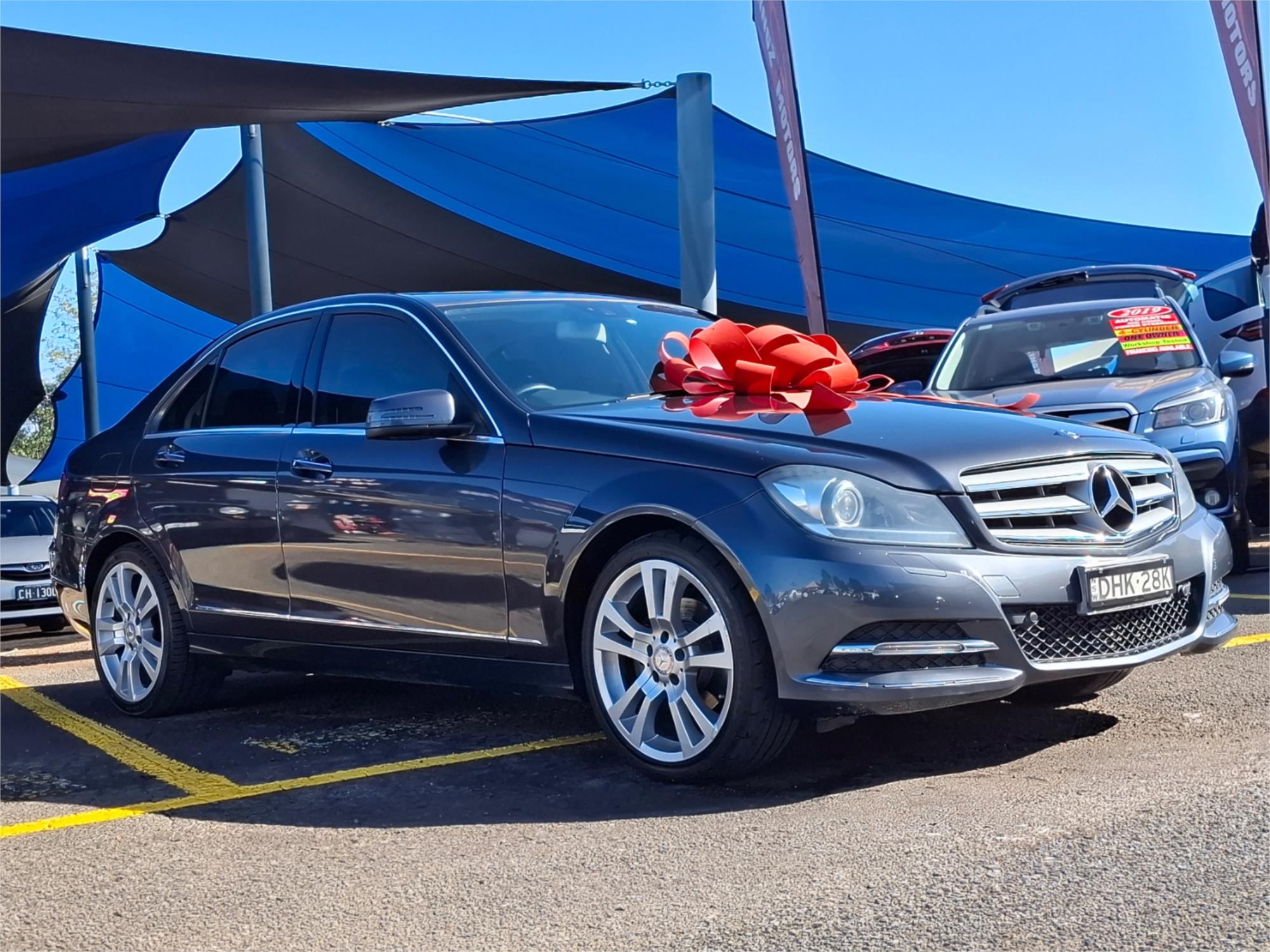 2013 MERCEDES-BENZ C250 W204 MY12 AVANTGARDE BE 7 SP AUTOMATIC G-TRONIC 4D SEDAN