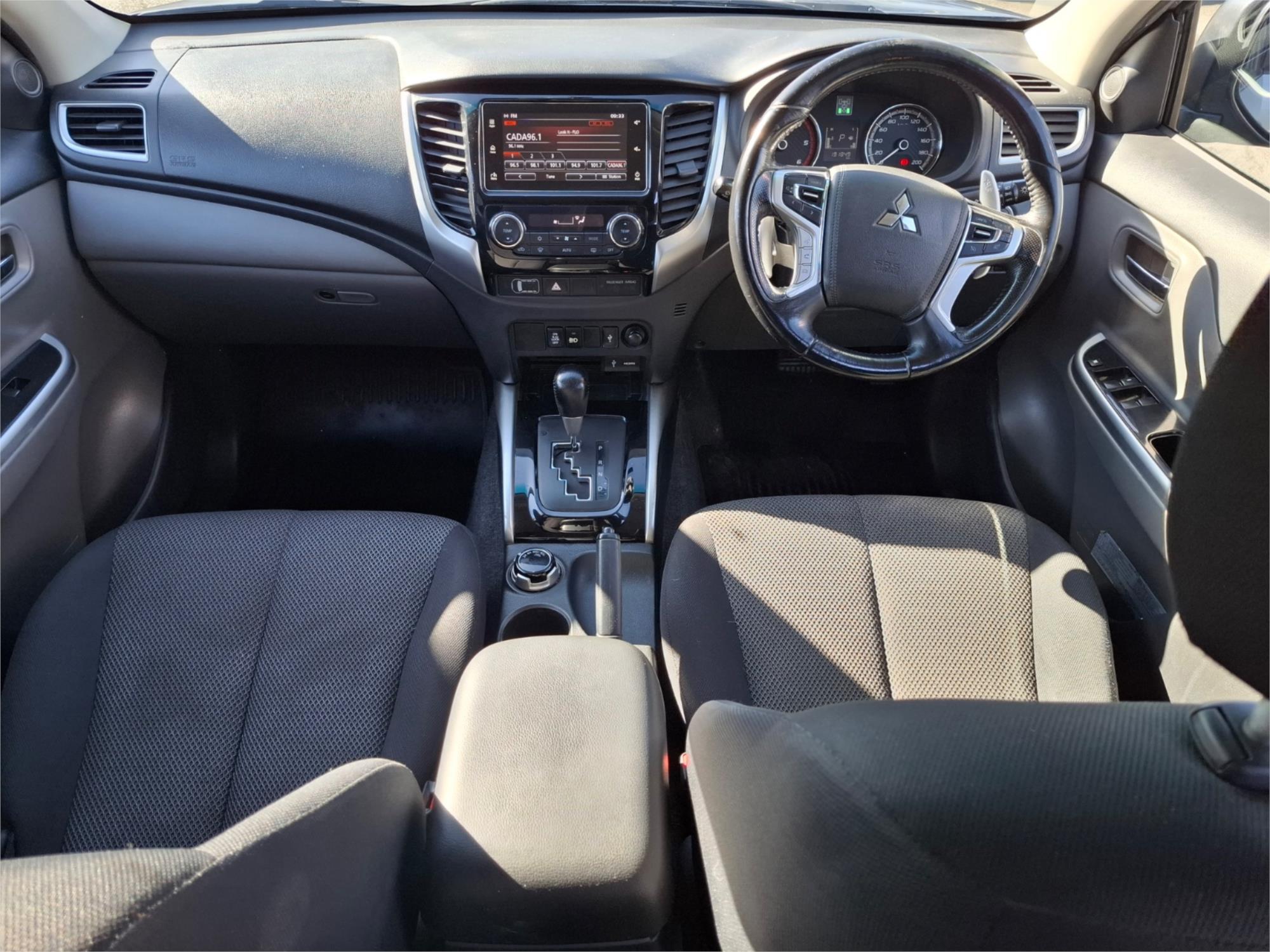 2018 MITSUBISHI TRITON MQ MY18 GLS (4x4) BLACKLINE 5 SP AUTOMATIC DUAL CAB UTILITY